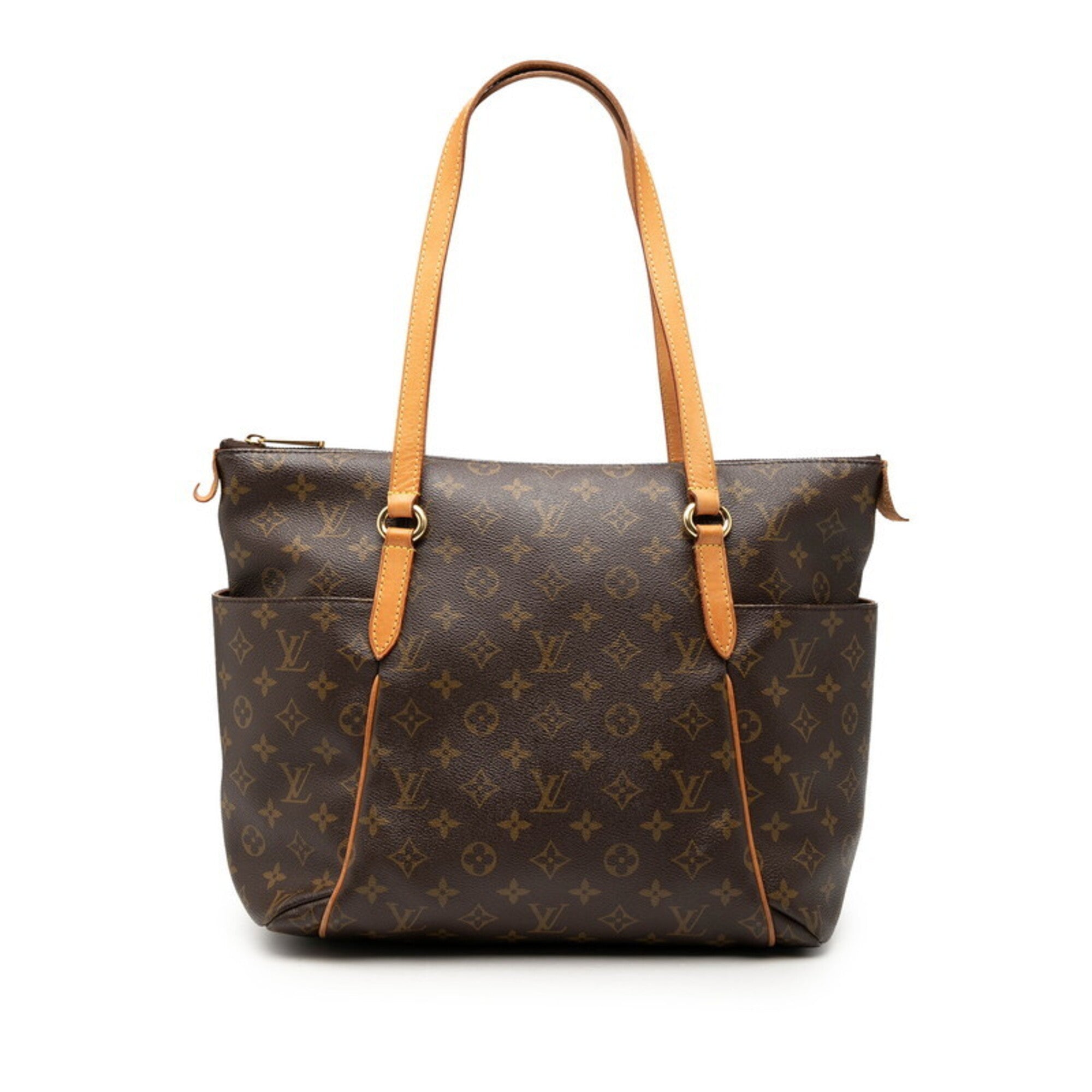 Louis Vuitton Brown Pvc Leather Shoulder Bag Tote Bag (Pre-Owned)