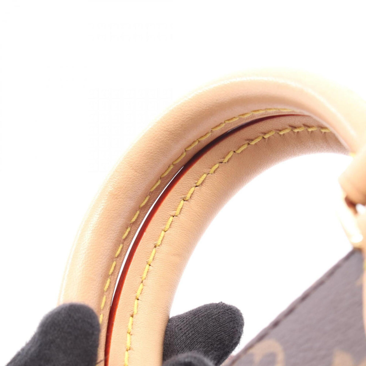 Louis Vuitton Brown Monogram Pvc Coated Canvas Leather Handbag (Pre-Owned)