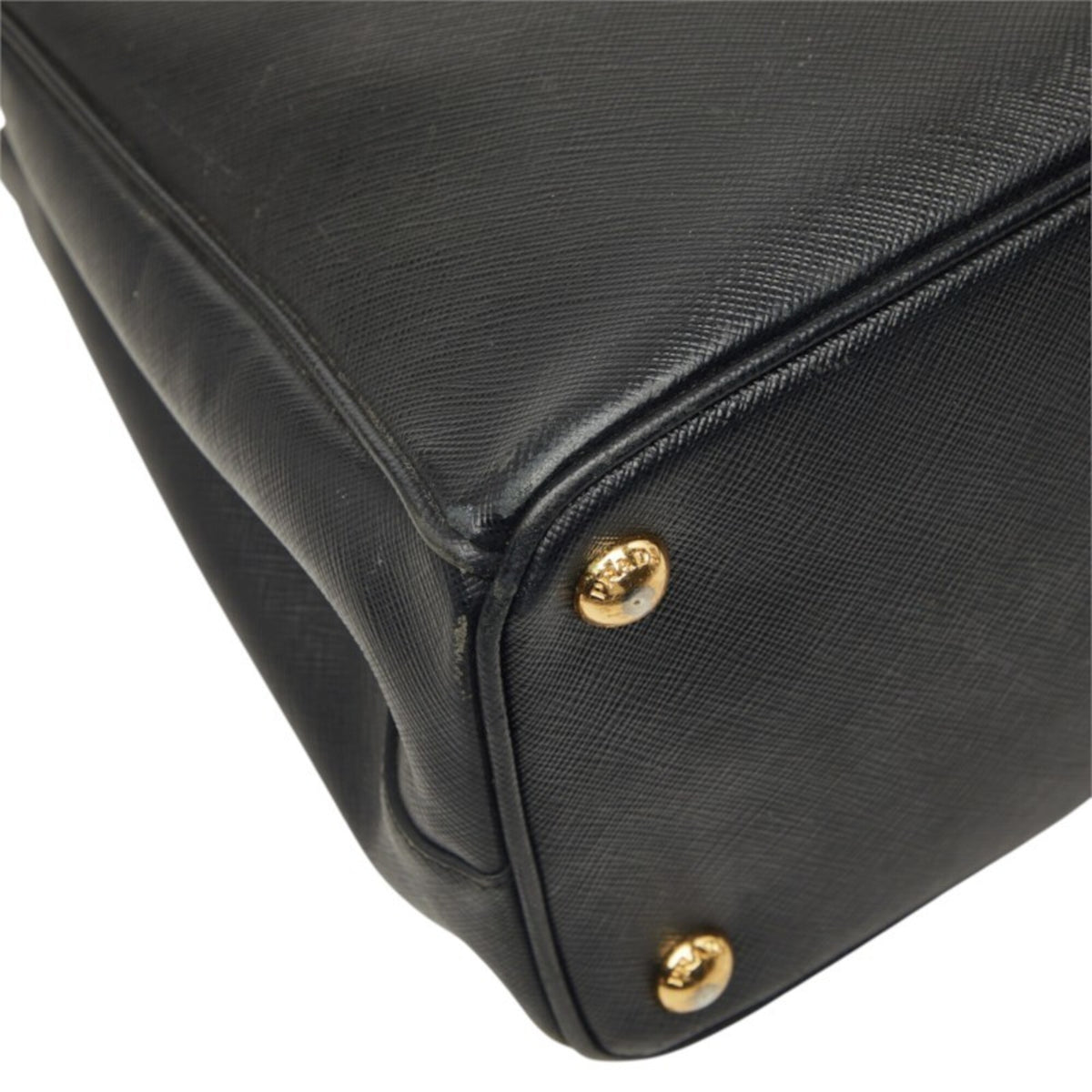 Prada Black Leather Handbag (Pre-Owned)