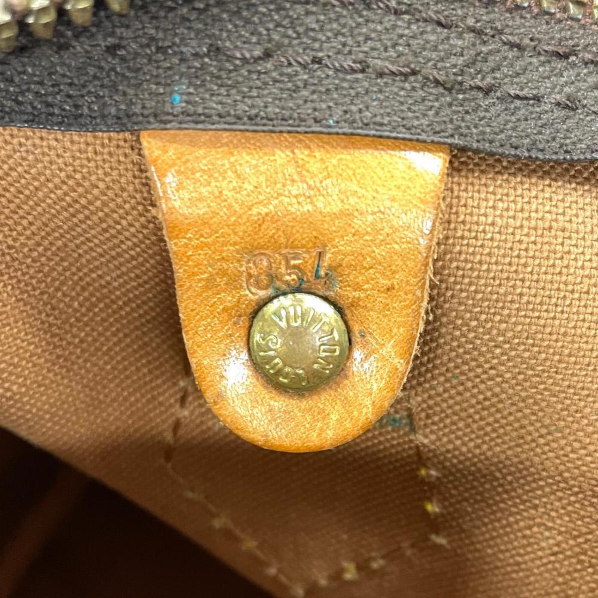 Louis Vuitton Brown Monogram Canvas Boston Bag (Pre-Owned)