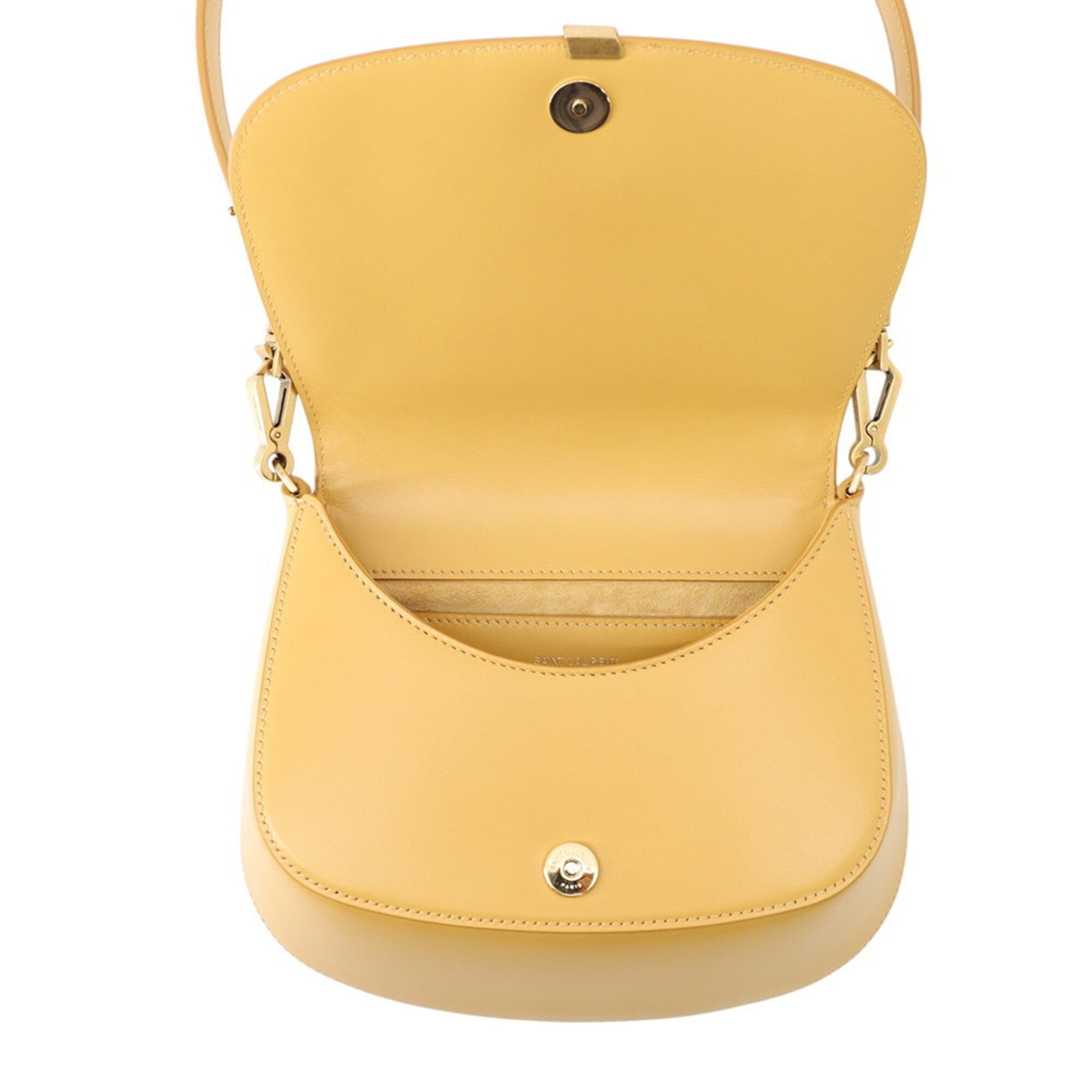 Yves Saint Laurent Yellow Leather Handbag (Pre-Owned)