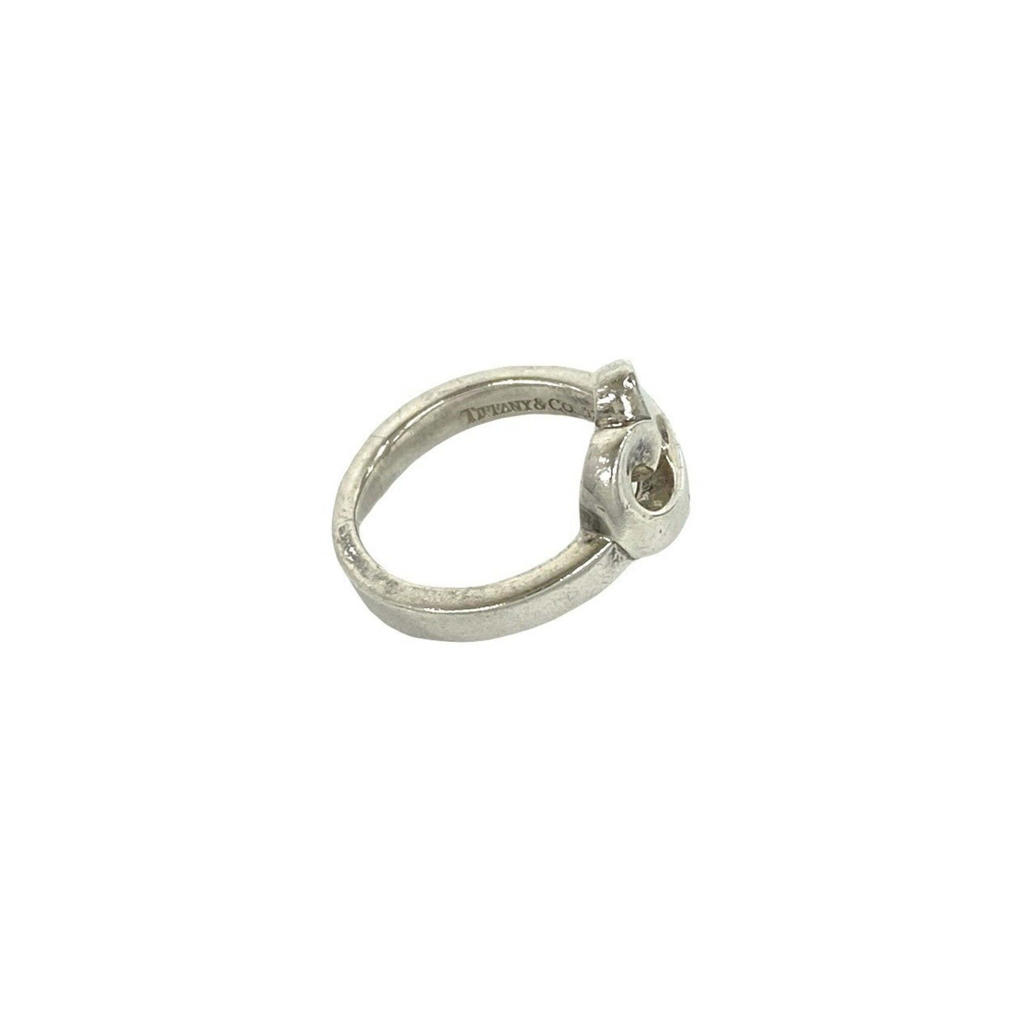 Tiffany Silver Silver 925 Band Ring (Pre-Owned)