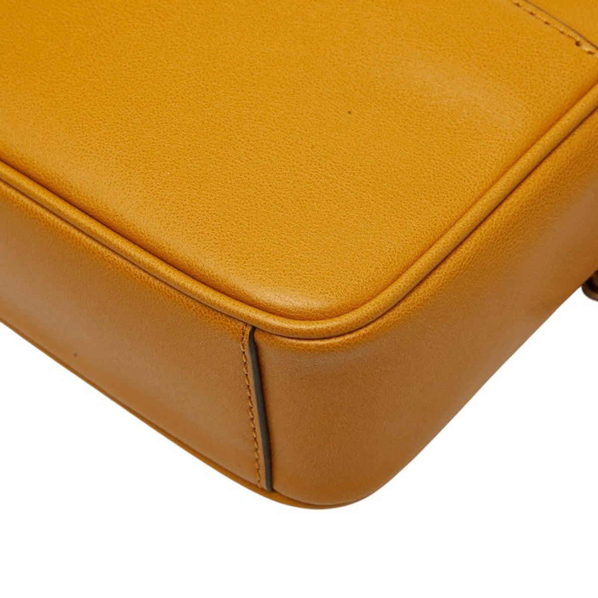 Michael Kors Yellow Leather Shoulder Bag (Pre-Owned)