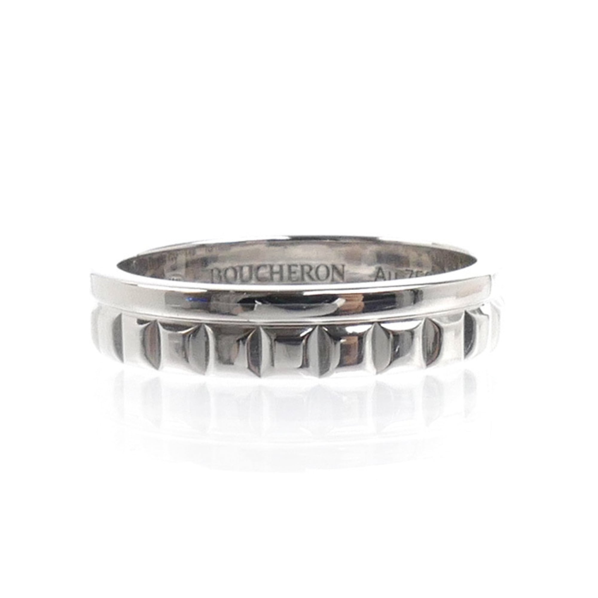 Boucheron White Gold (18K) Band Ring (Pre-Owned)