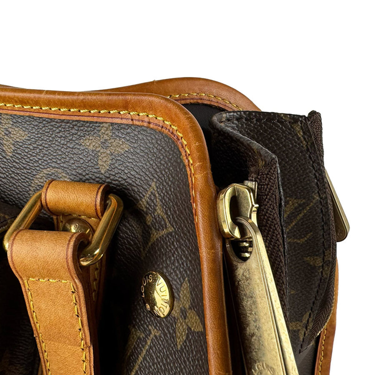 Louis Vuitton Brown Monogram Monogram Handbag (Pre-Owned)