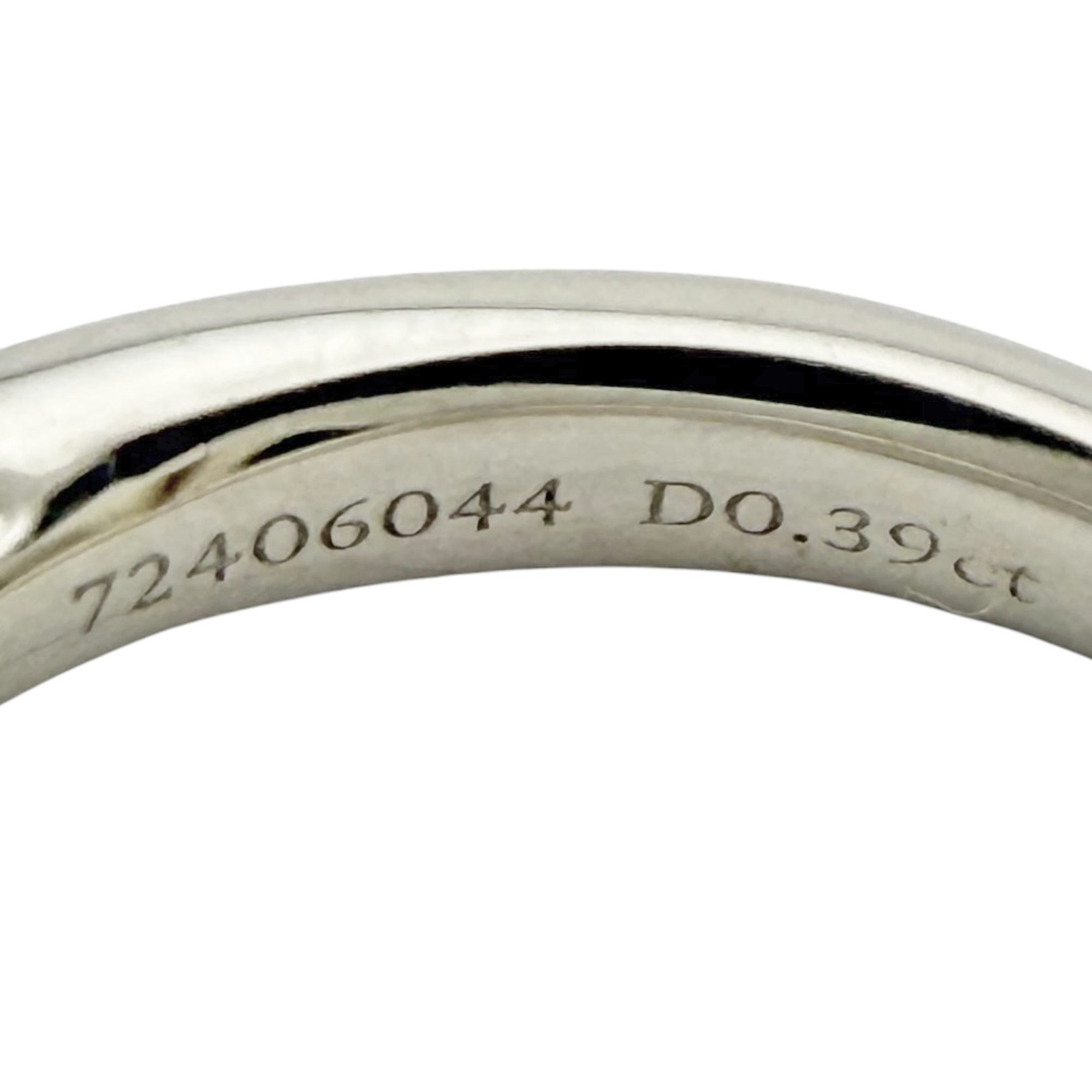 Tiffany Platinum 950 Band Ring (Pre-Owned)
