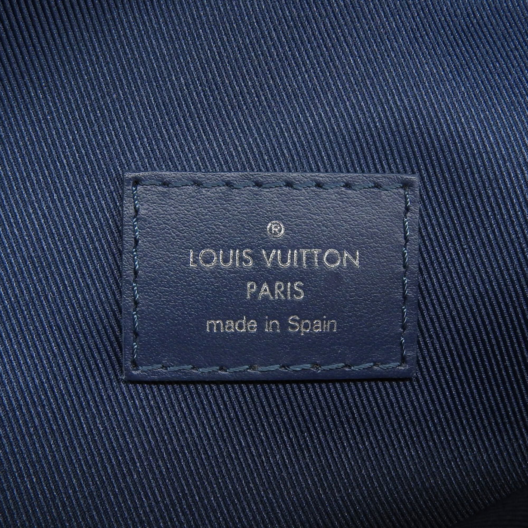 Louis Vuitton Blue Pvc Fanny Pack Sling Bag (Pre-Owned)