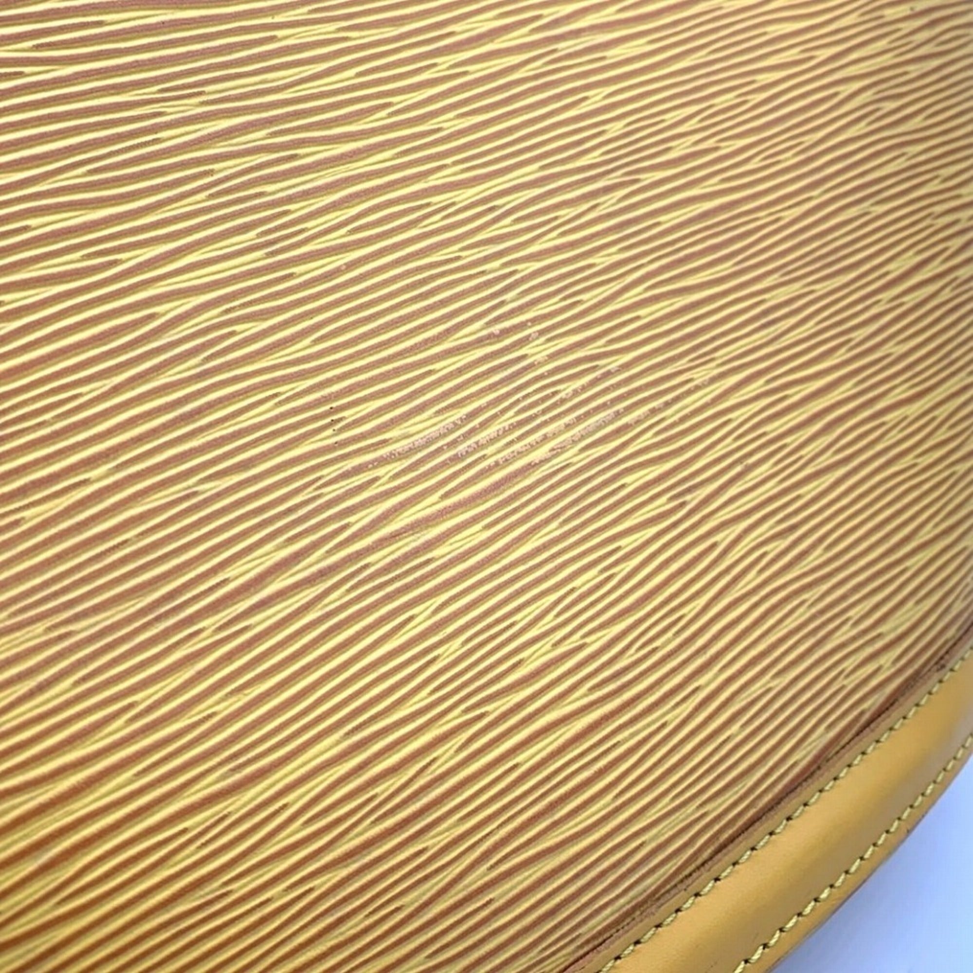 Louis Vuitton Epi Yellow Epi Leather Shoulder Bag (Pre-Owned)