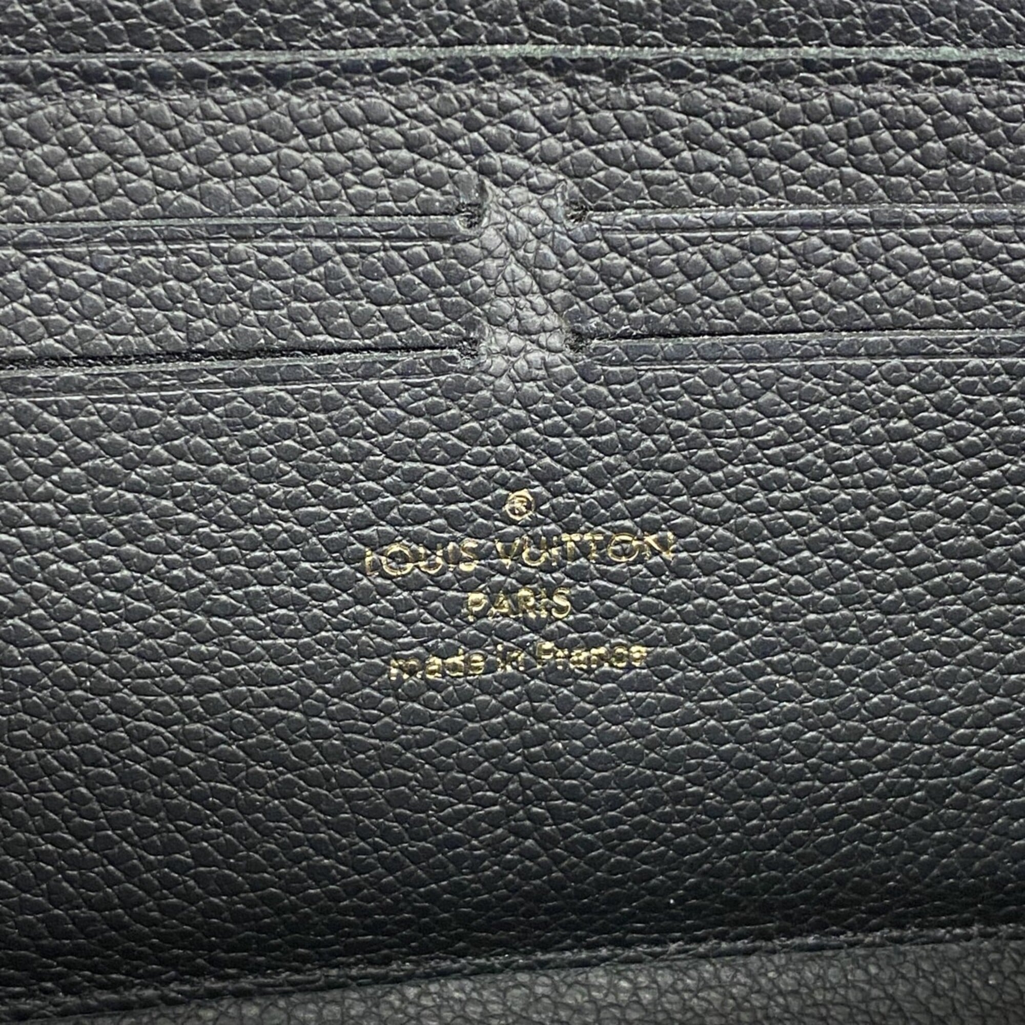 Louis Vuitton Noir Long Wallet (Bi-Fold) (Pre-Owned)