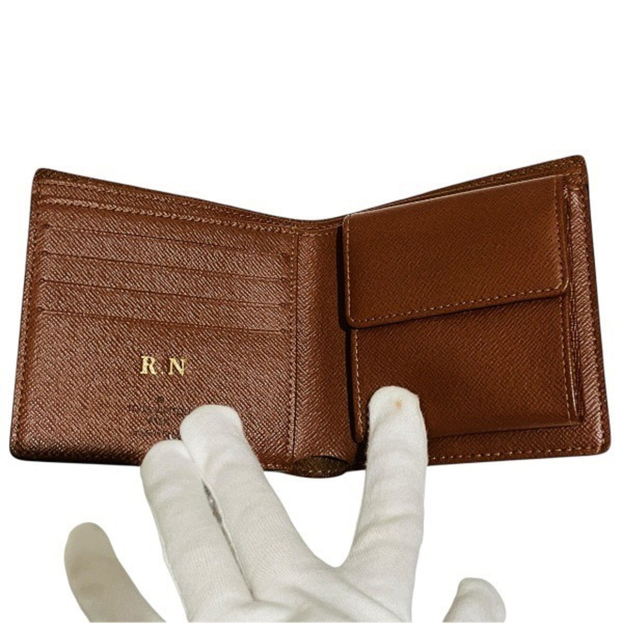 Louis Vuitton Monogram Brown Monogram Wallet (Bi-Fold) (Pre-Owned)