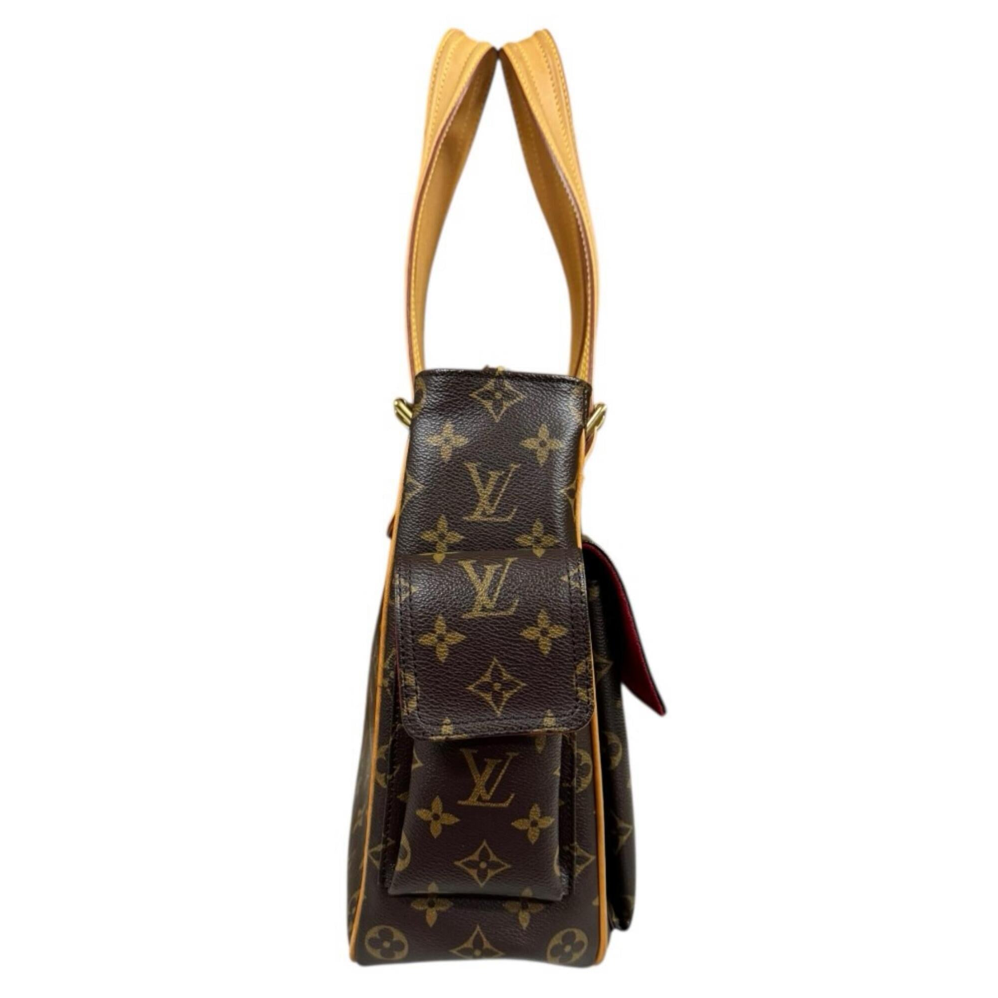 Louis Vuitton Brown Monogram Monogram Canvas Handbag (Pre-Owned)