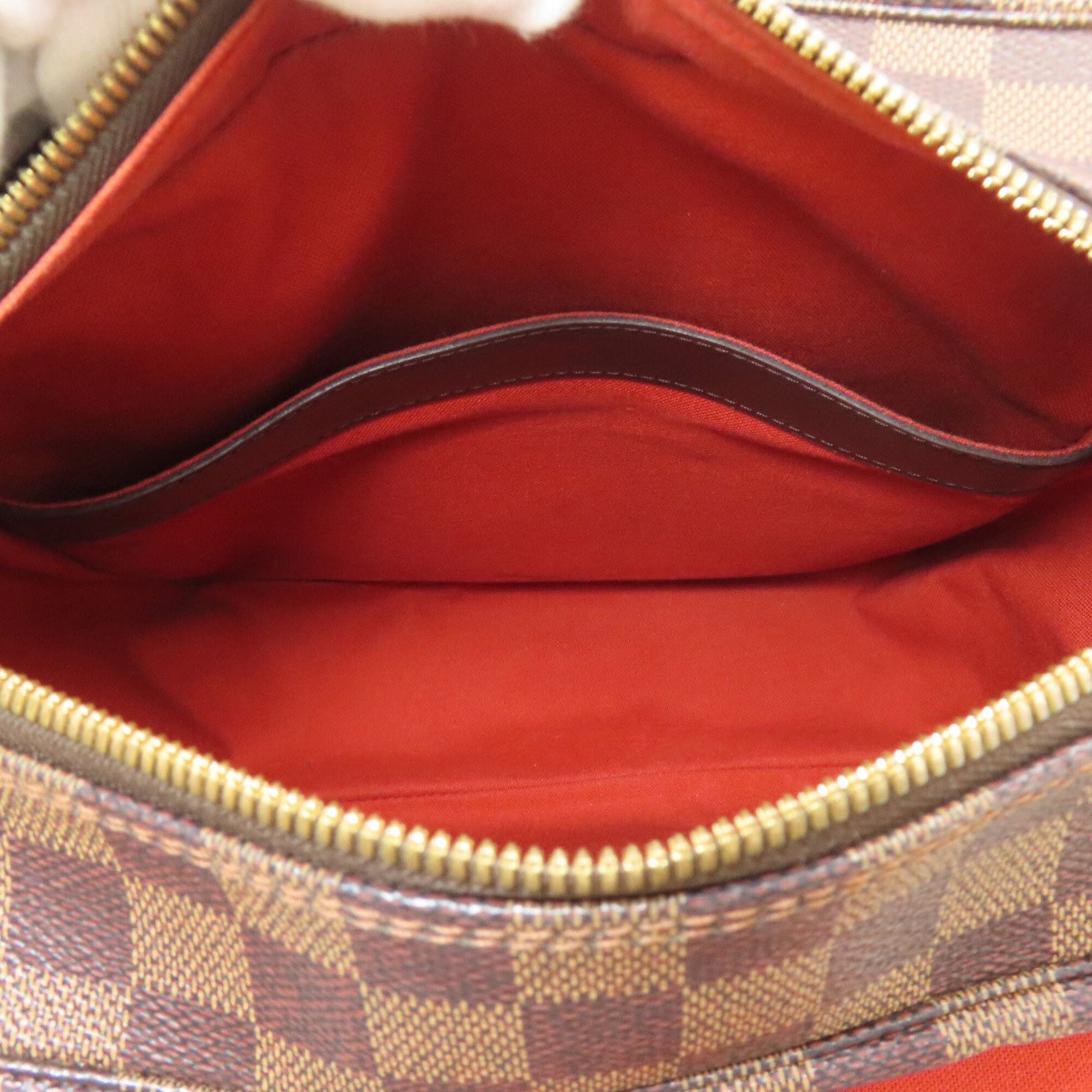 Louis Vuitton Damier Canvas Ebene Damier Canvas Shoulder Bag (Pre-Owned)