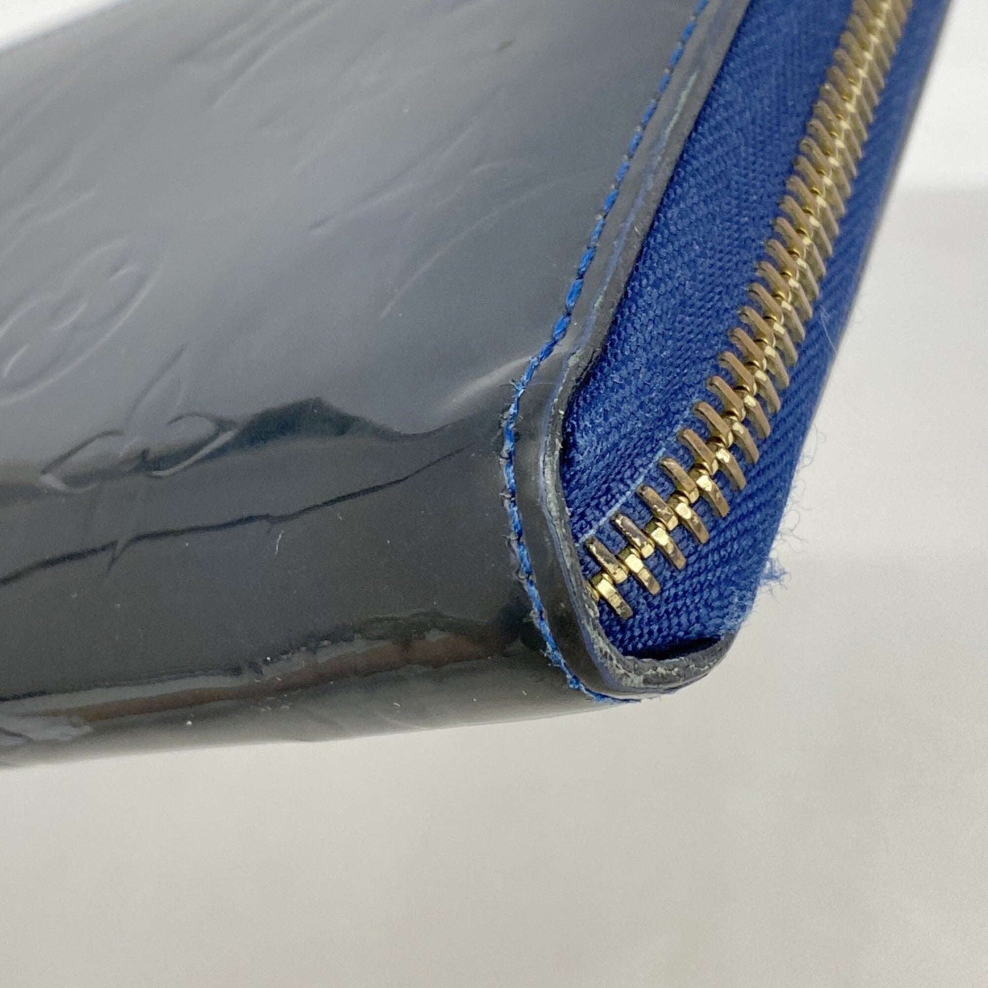 Louis Vuitton Grand Blue Long Wallet (Bi-Fold) (Pre-Owned)