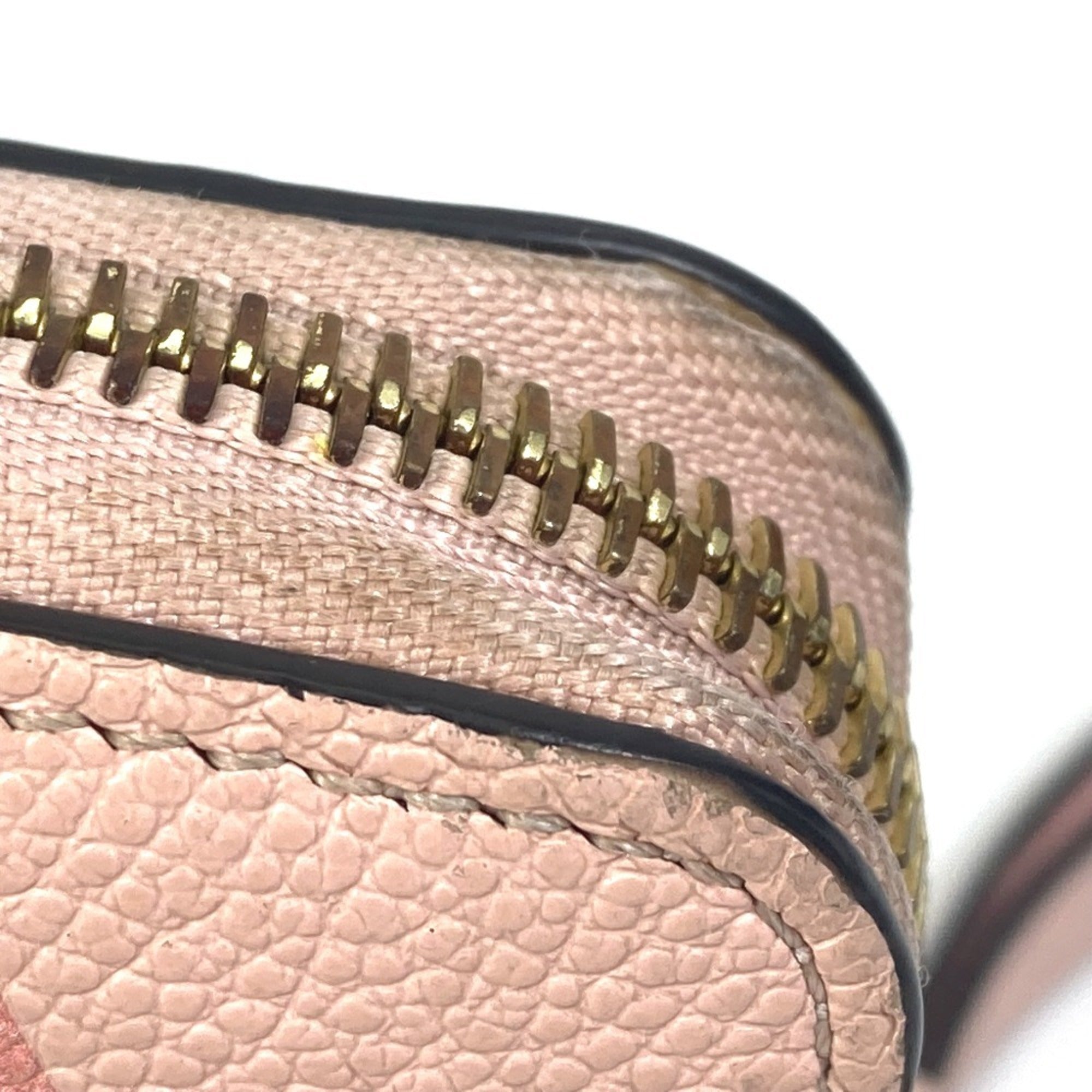 Louis Vuitton Monogram Empreinte Pink Monogram Empreinte Long Wallet (Bi-Fold) (Pre-Owned)