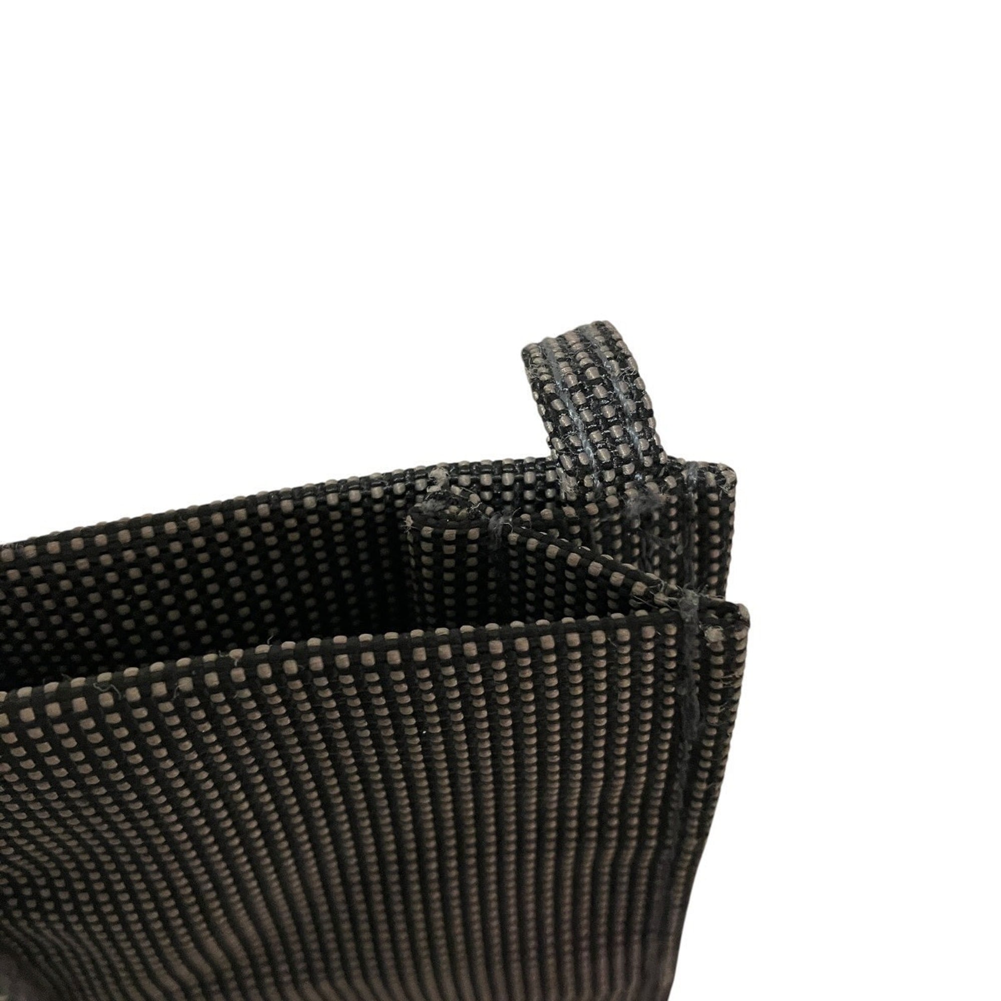 Hermes Her Line Canvas Shoulder Bag (Pre-Owned)