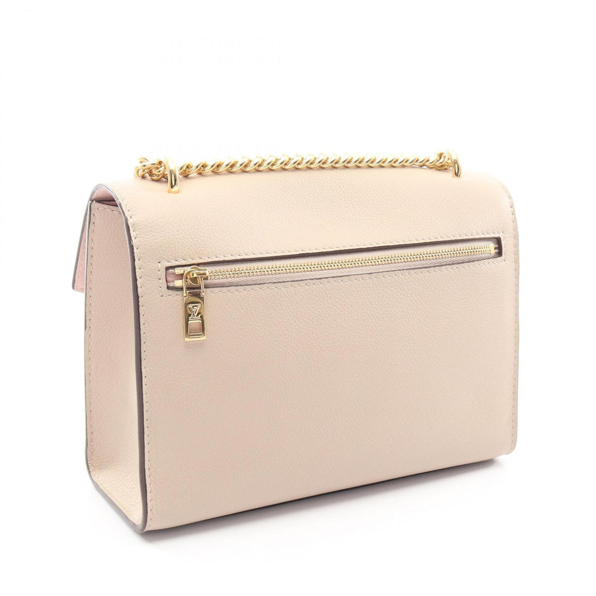 Louis Vuitton Pink Leather Shoulder Bag (Pre-Owned)
