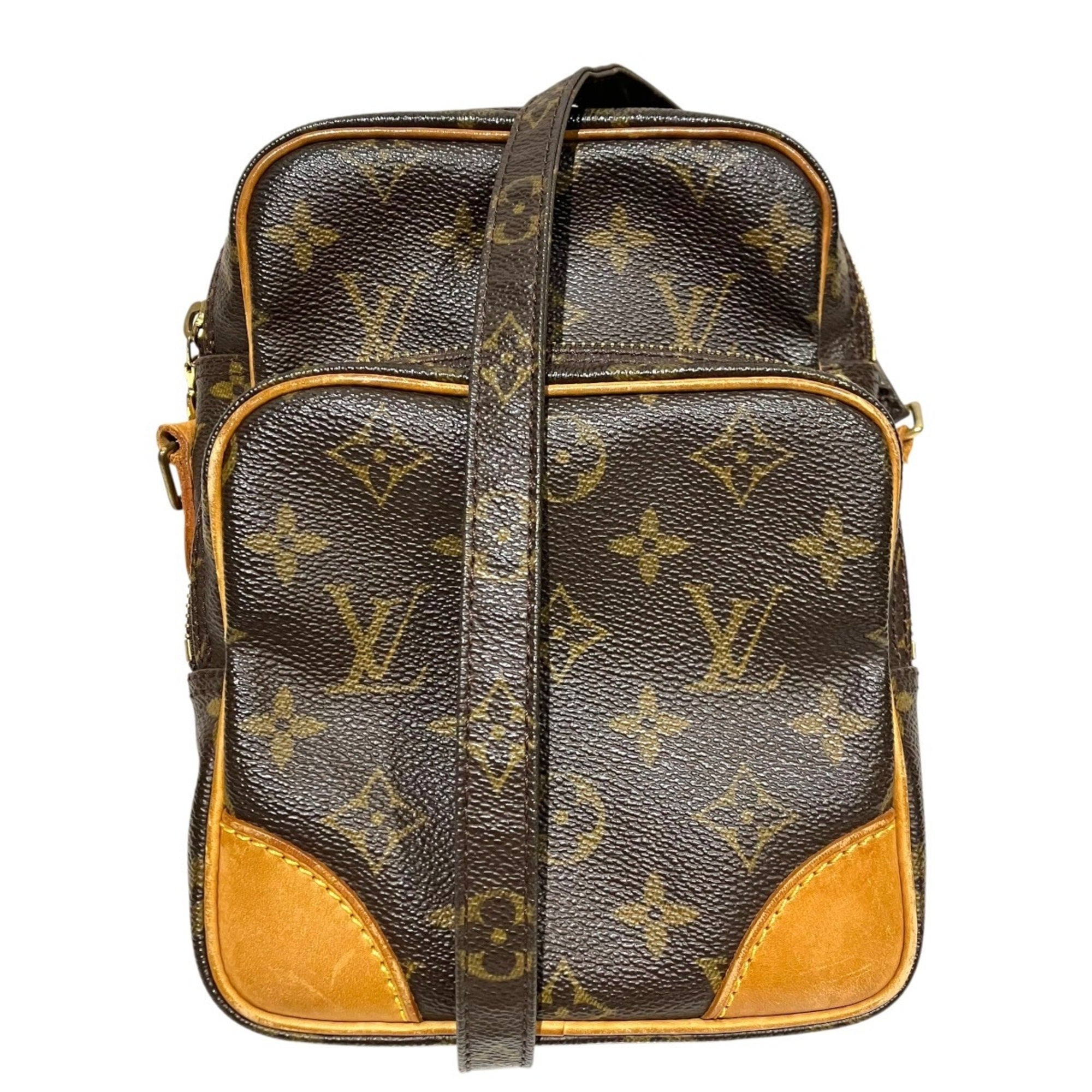 Louis Vuitton Brown Monogram Monogram Shoulder Bag (Pre-Owned)