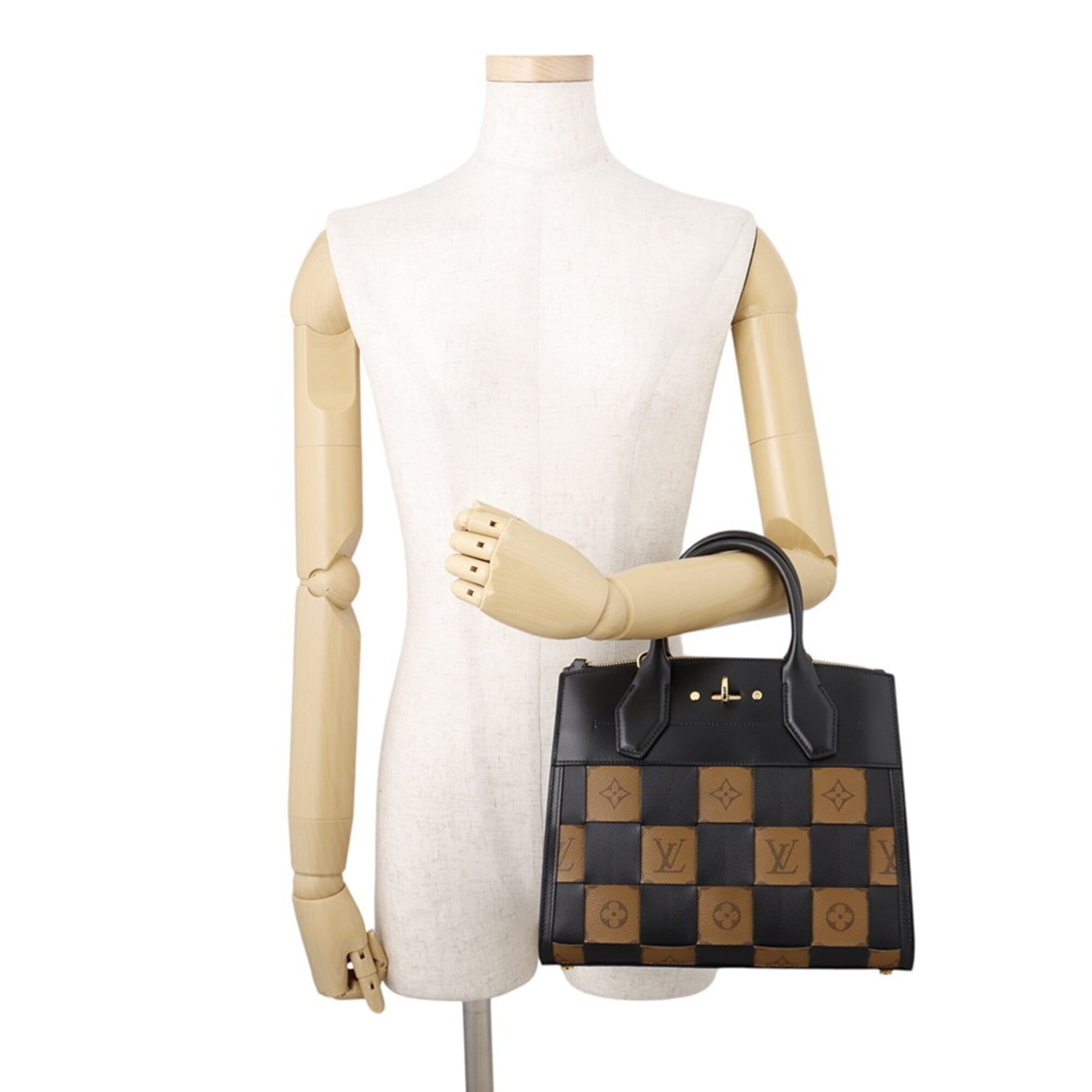 Louis Vuitton Monogram Reverse Noir Monogram Reverse Handbag Shoulder Bag (Pre-Owned)