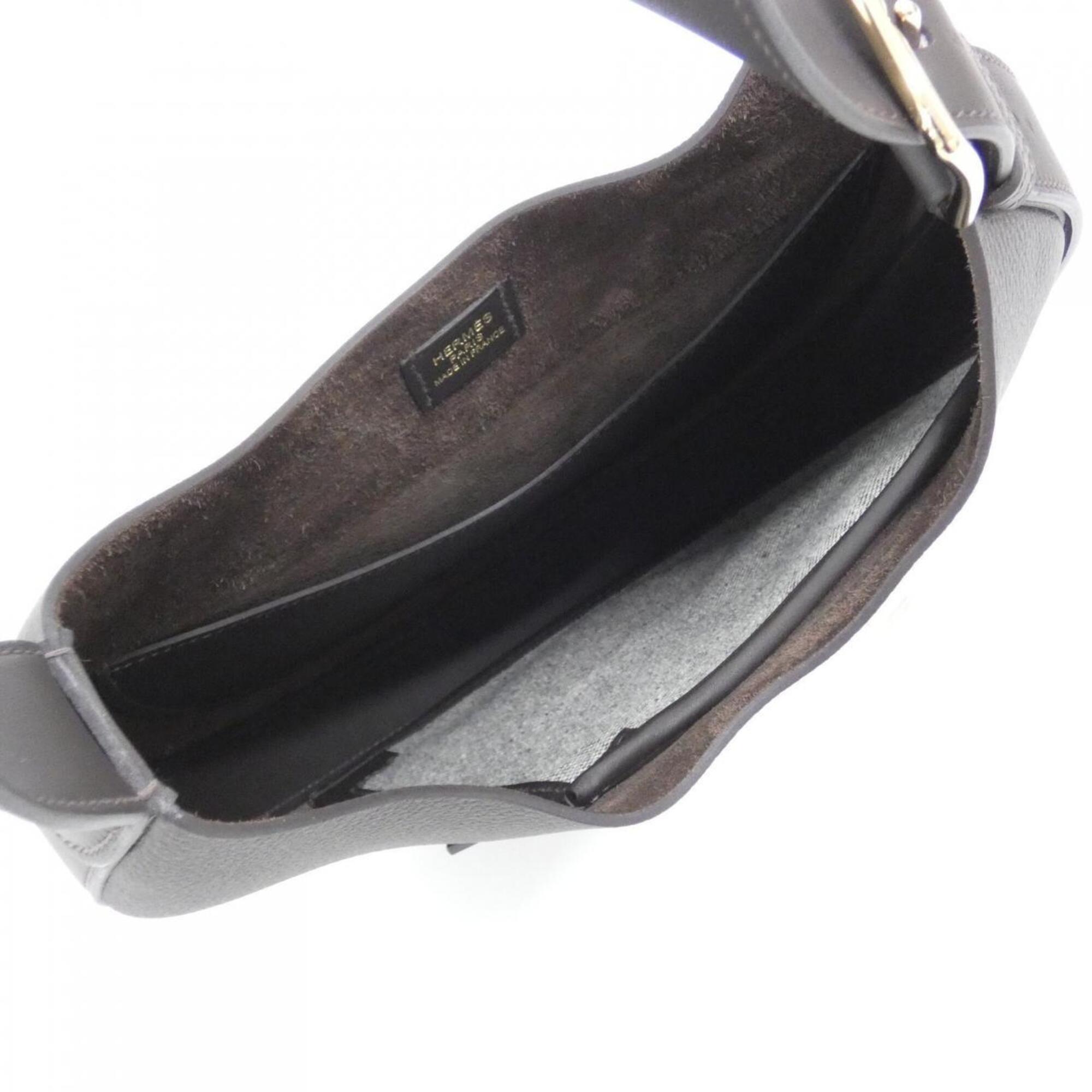 Hermes Brown Togo Leather Swift Leather Shoulder Bag (Pre-Owned)