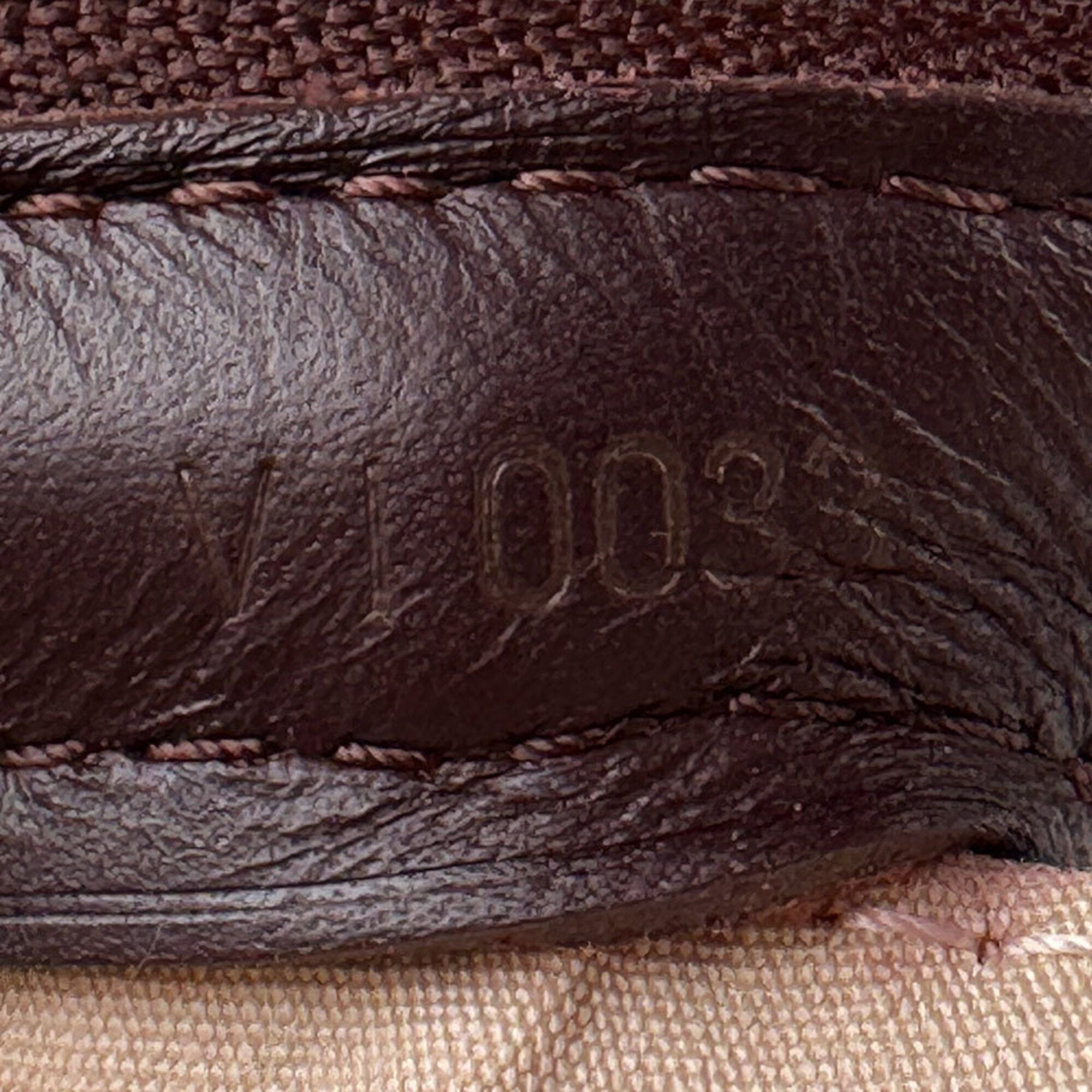 Louis Vuitton Burgundy Monogram Mini Handbag (Pre-Owned)