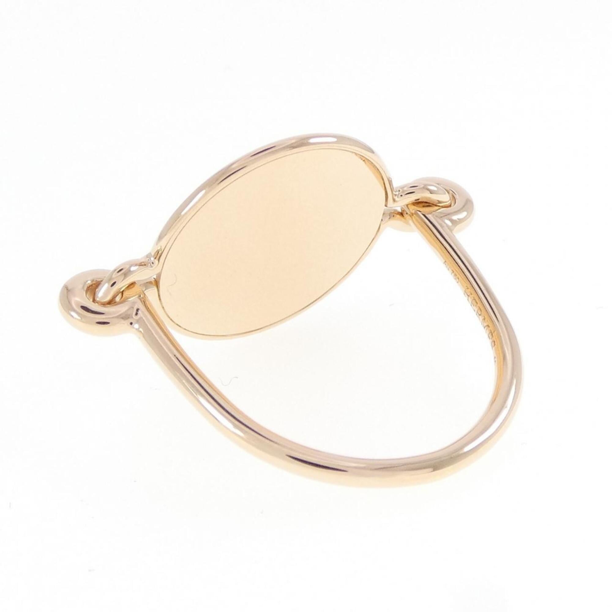 Hermes Pink Gold (18K) Band Ring (Pre-Owned)