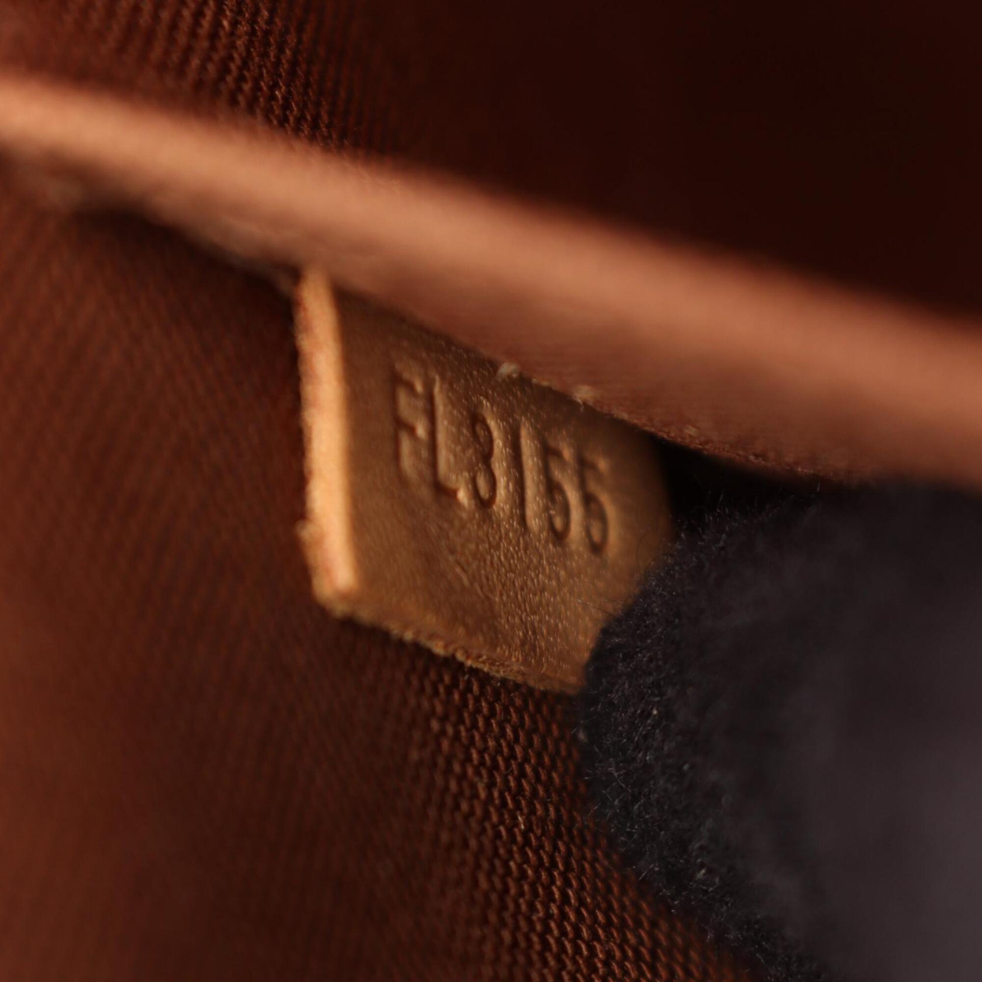Louis Vuitton Brown Monogram Monogram Leather Handbag (Pre-Owned)