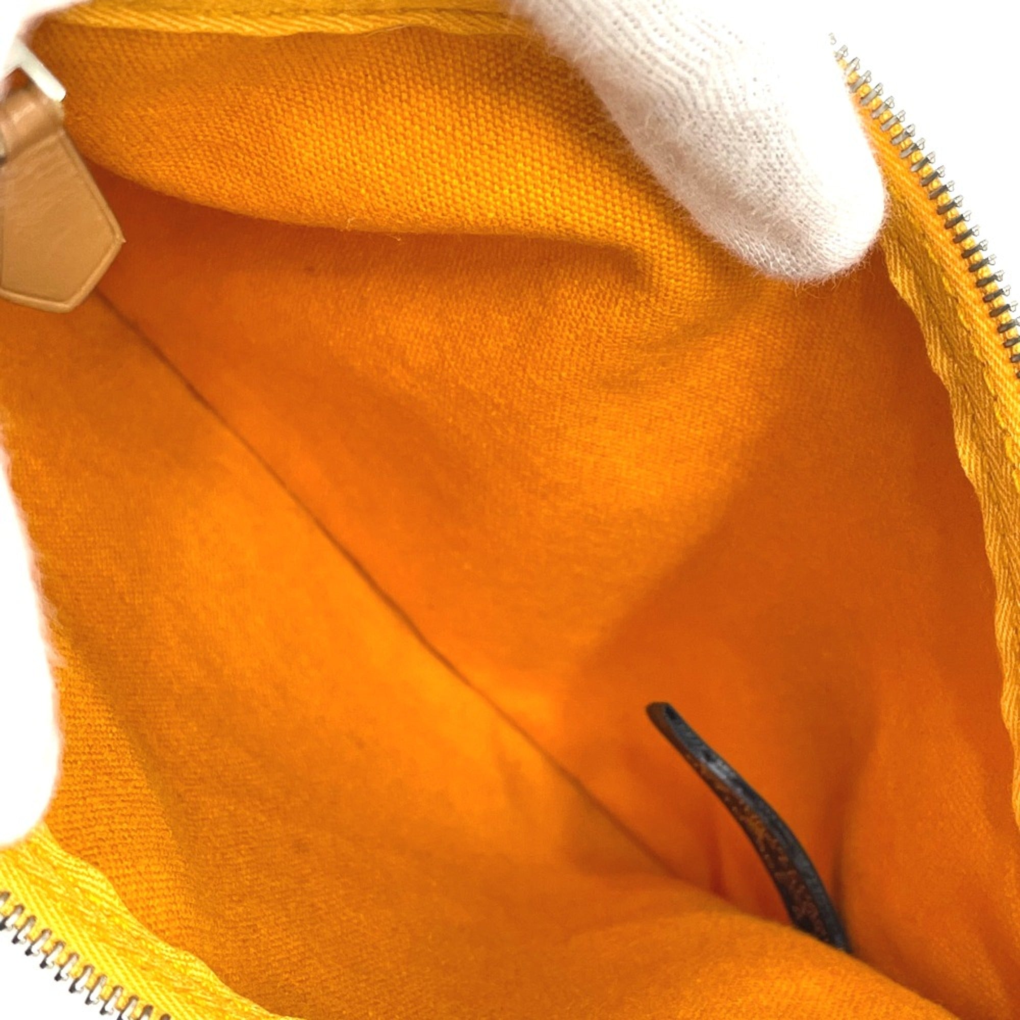 Hermes Orange Cotton Tote Bag (Pre-Owned)
