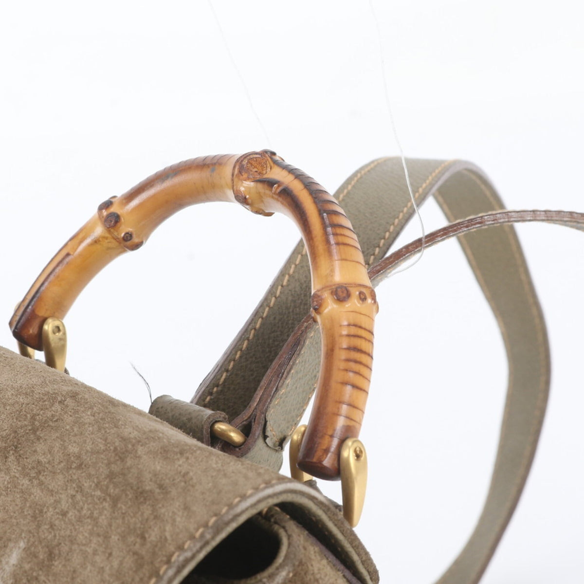 Gucci Brown Leather Backpack (Pre-Owned)