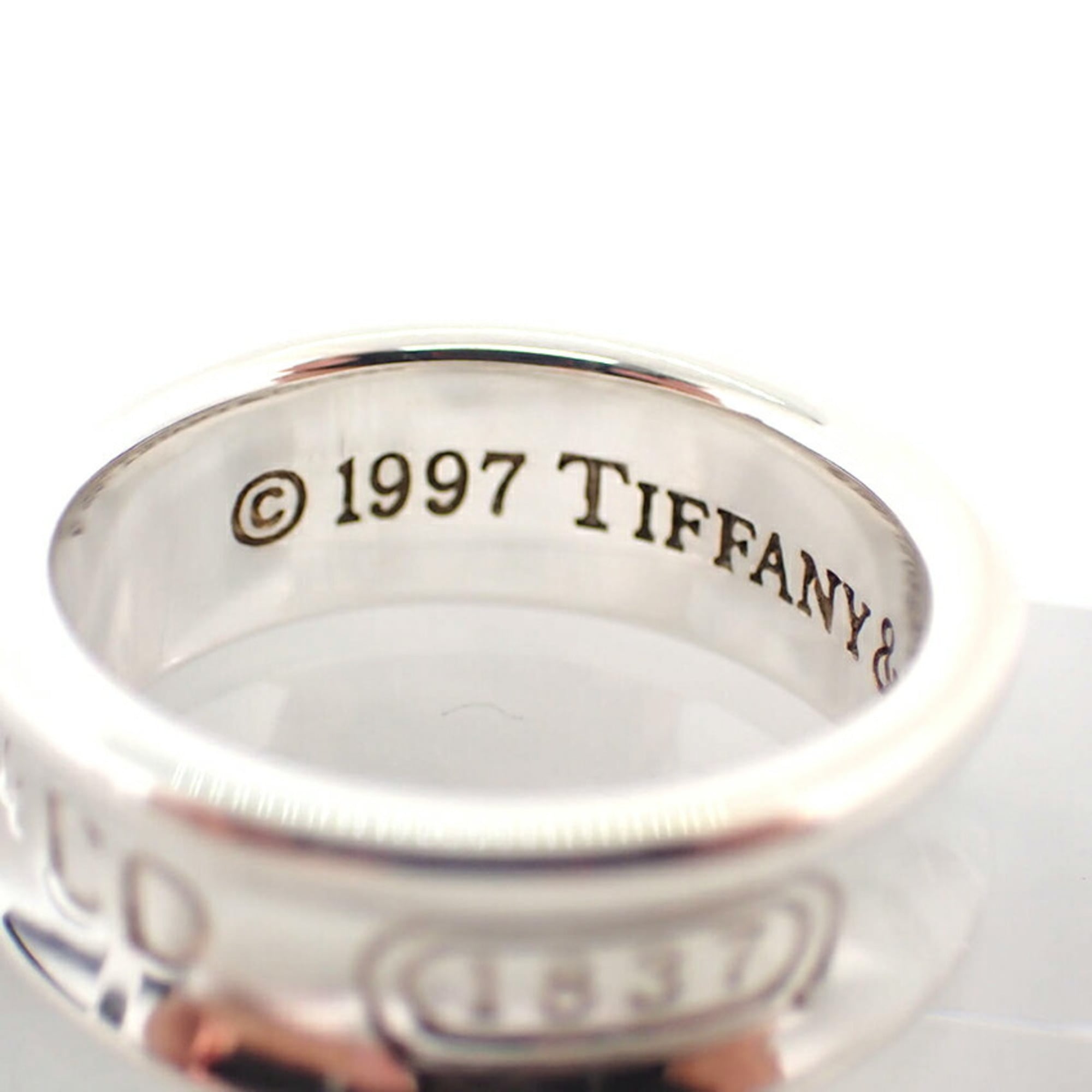 Tiffany Silver Sterling Silver 925 Band Ring (Pre-Owned)