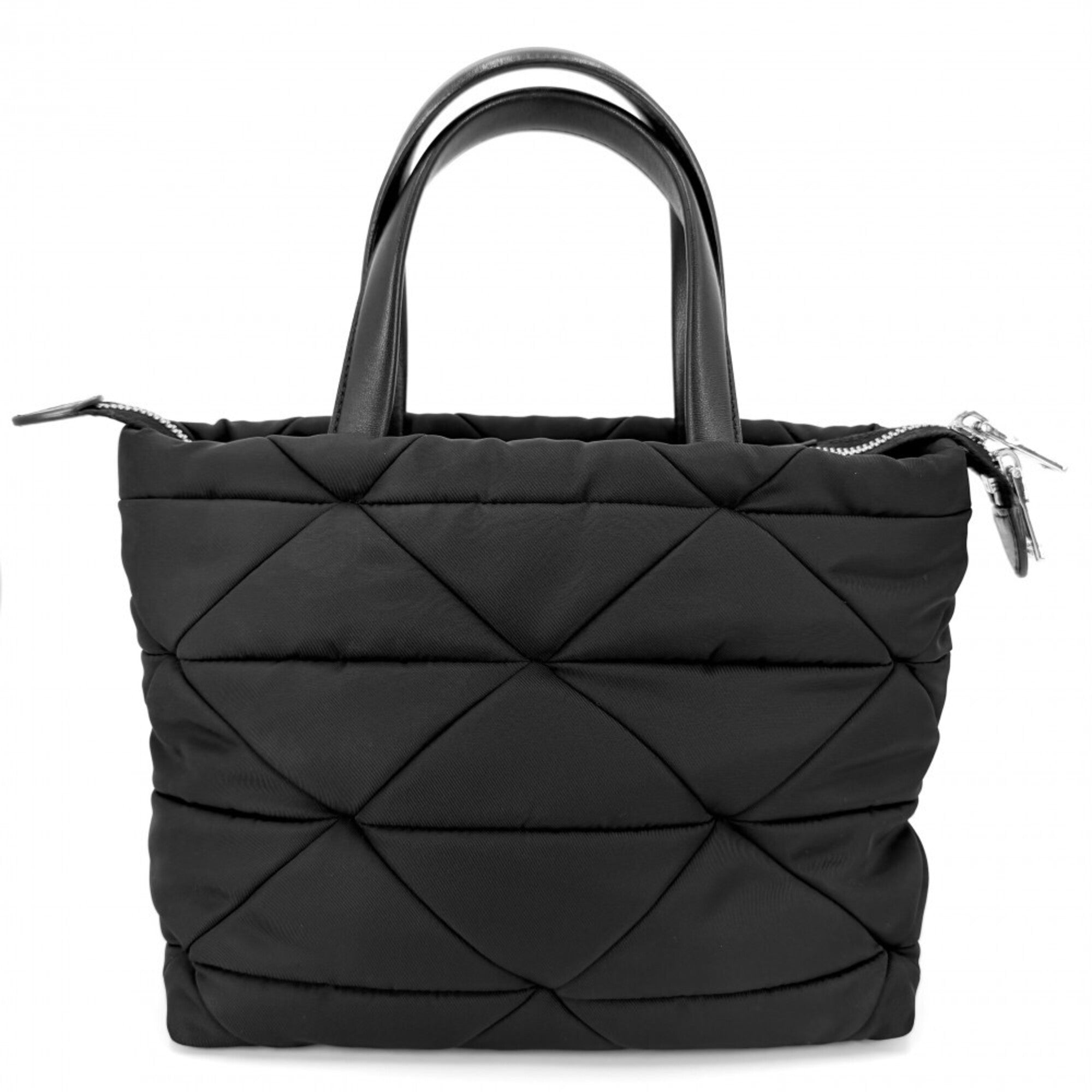 Prada Black Nylon Handbag Shoulder Bag Tote Bag (Pre-Owned)