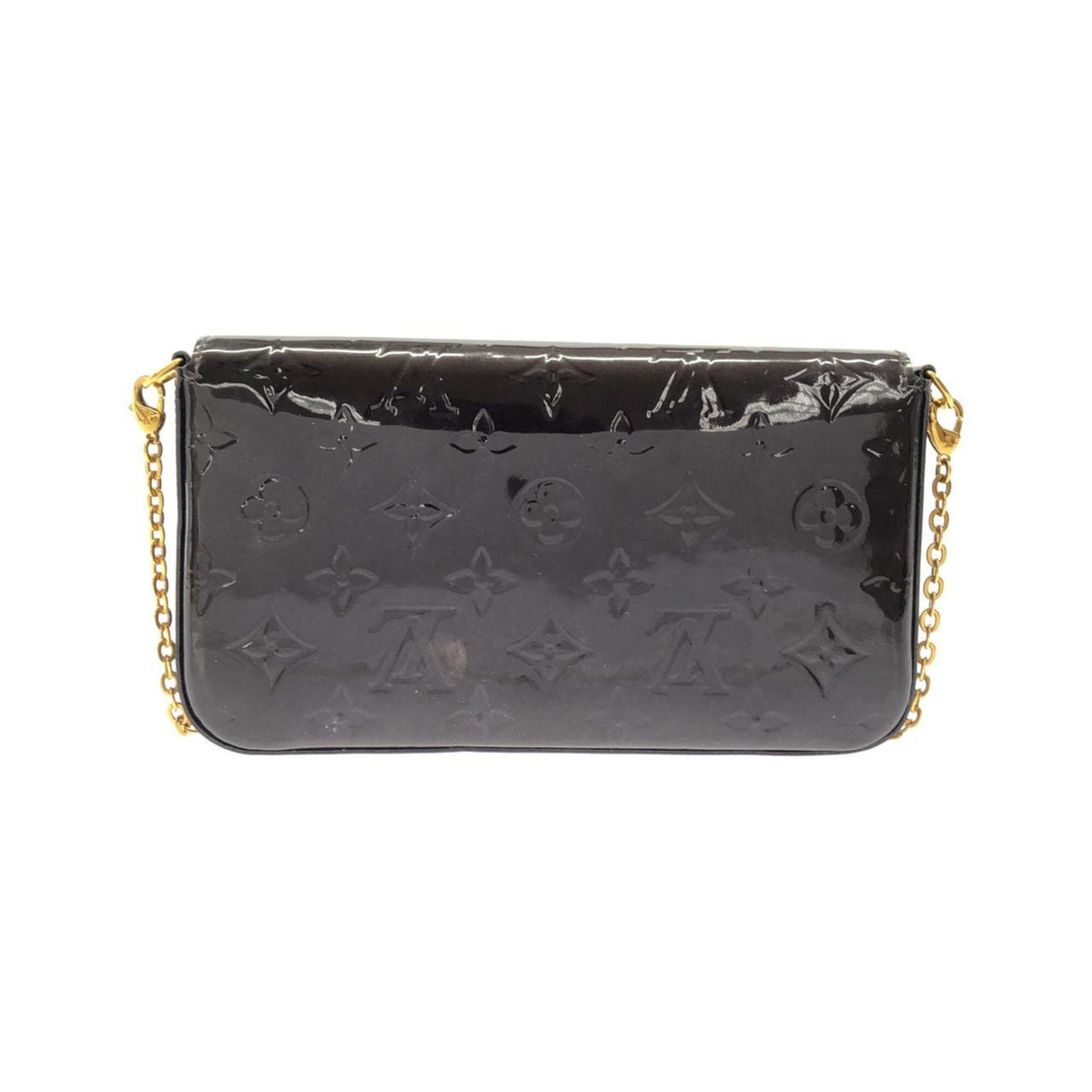 Louis Vuitton Amarante Leather Pochette Shoulder Bag (Pre-Owned)