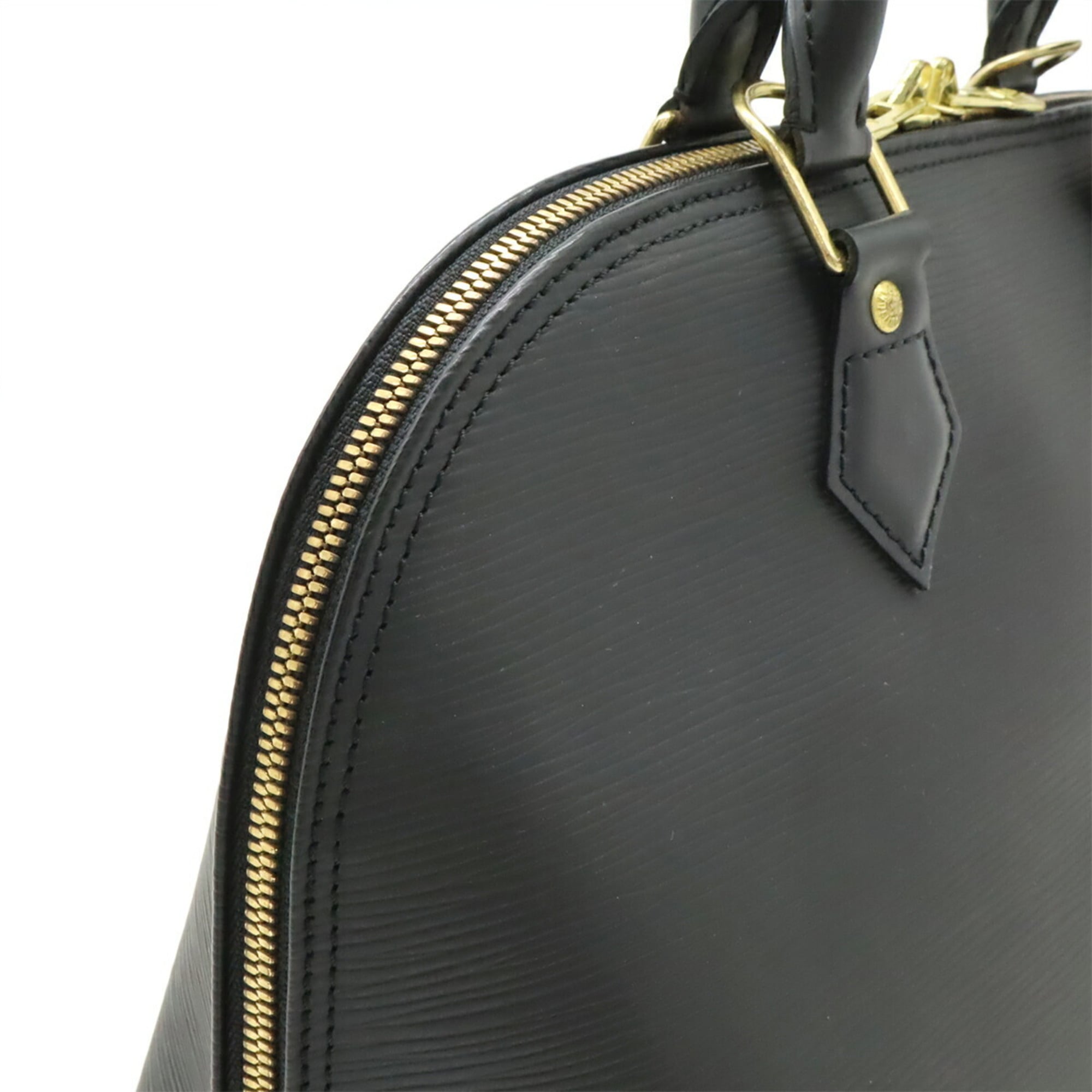 Louis Vuitton Noir Epi Leather Handbag (Pre-Owned)