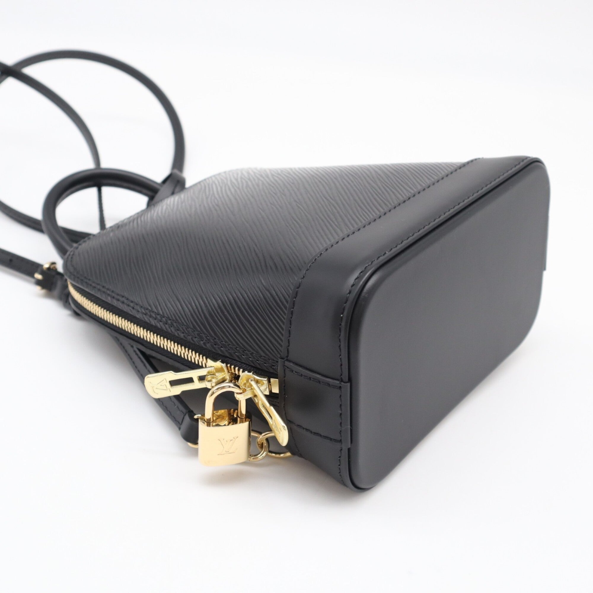 Louis Vuitton Epi Black Epi Leather Backpack (Pre-Owned)