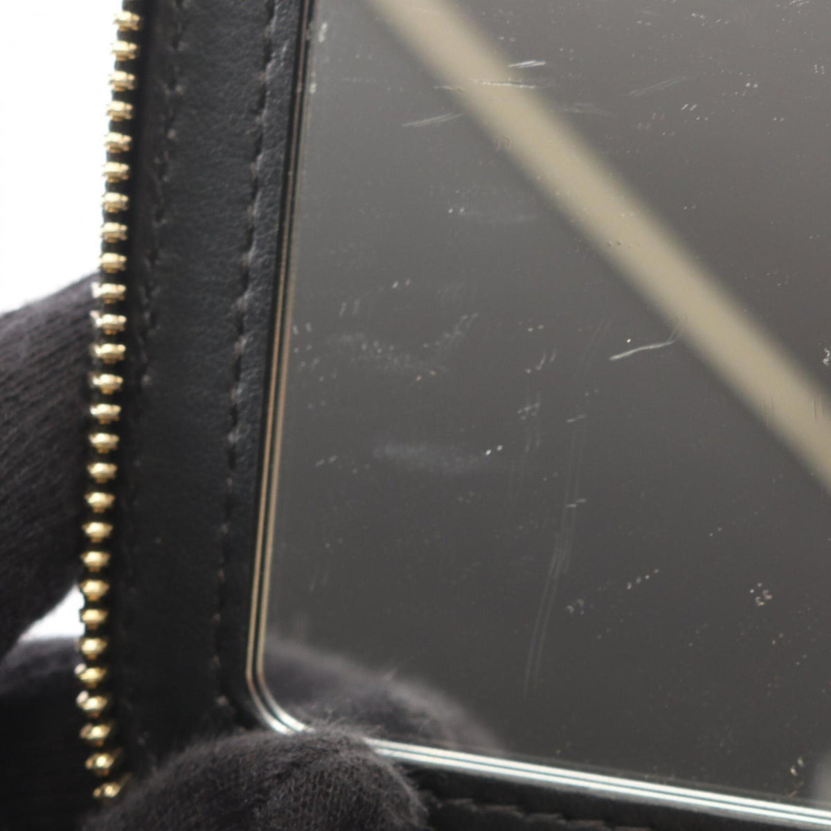Chanel Black Grained Calfskin Handbag Shoulder Bag (Pre-Owned)