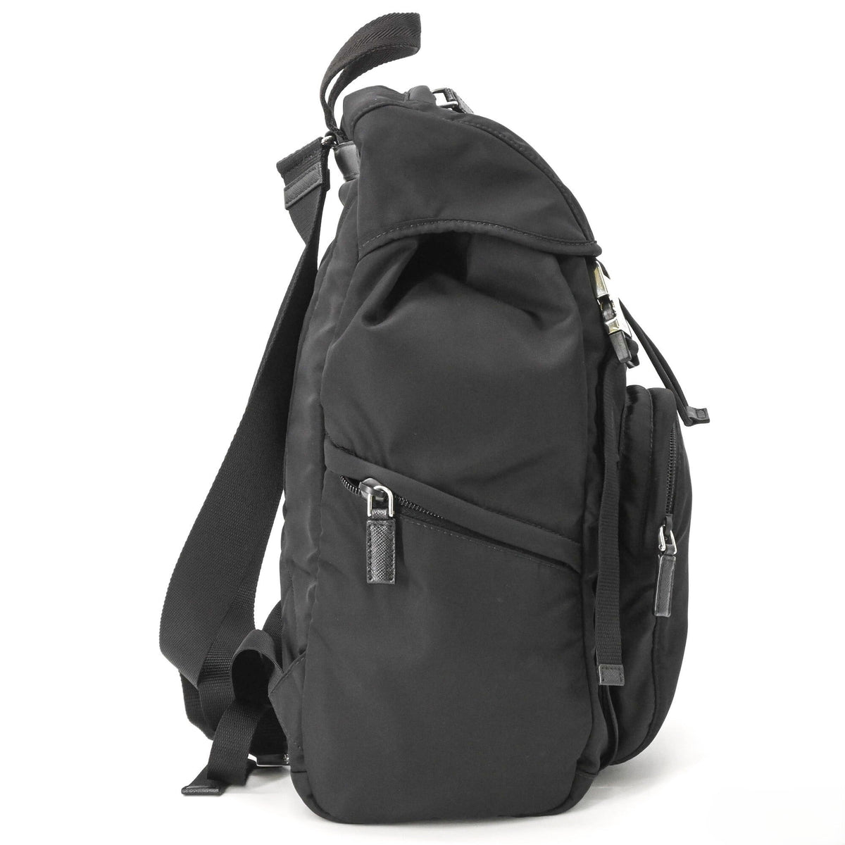 Prada Black Nylon Backpack (Pre-Owned)