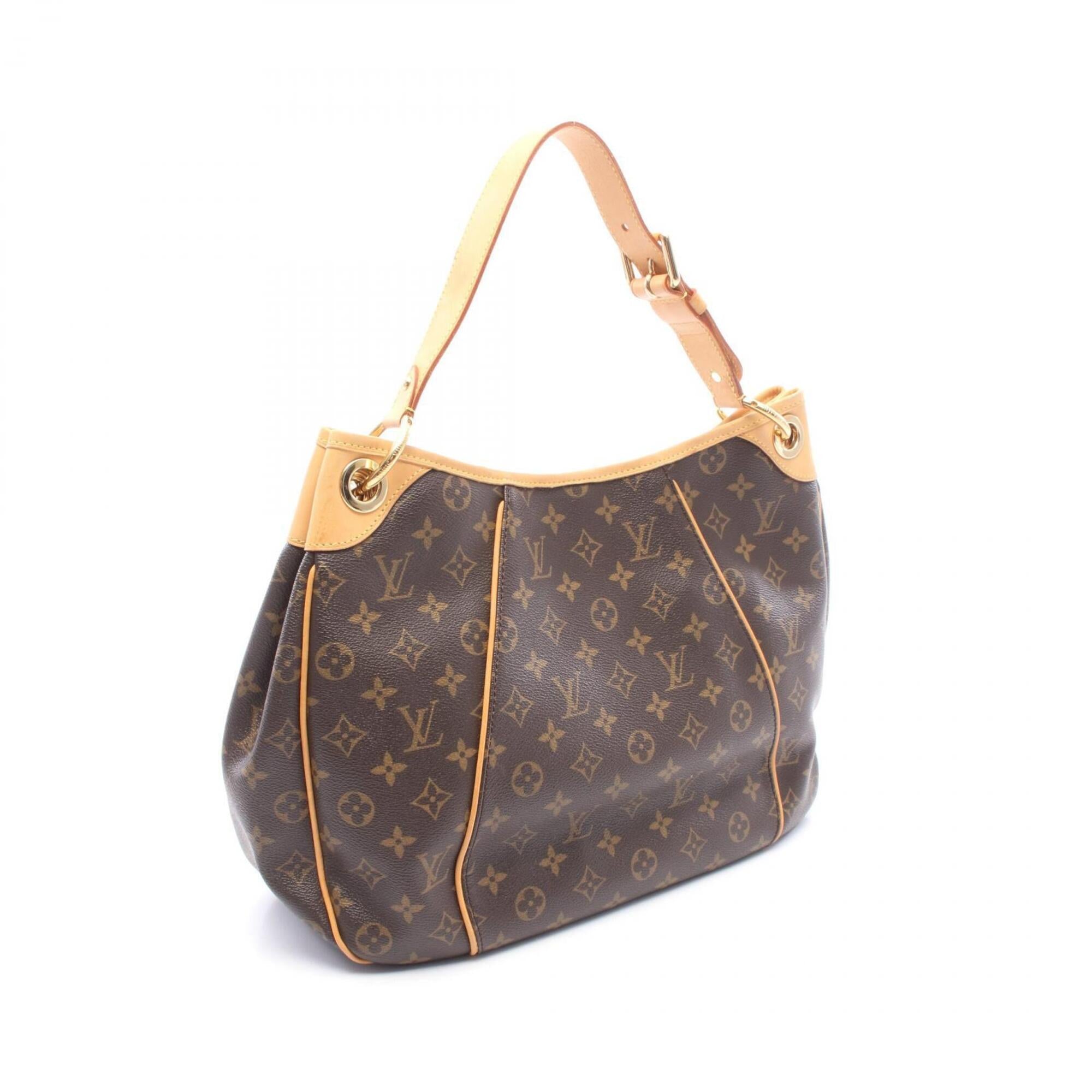 Louis Vuitton Brown Coated Canvas Pvc Monogram Leather Handbag Shoulder Bag (Pre-Owned)