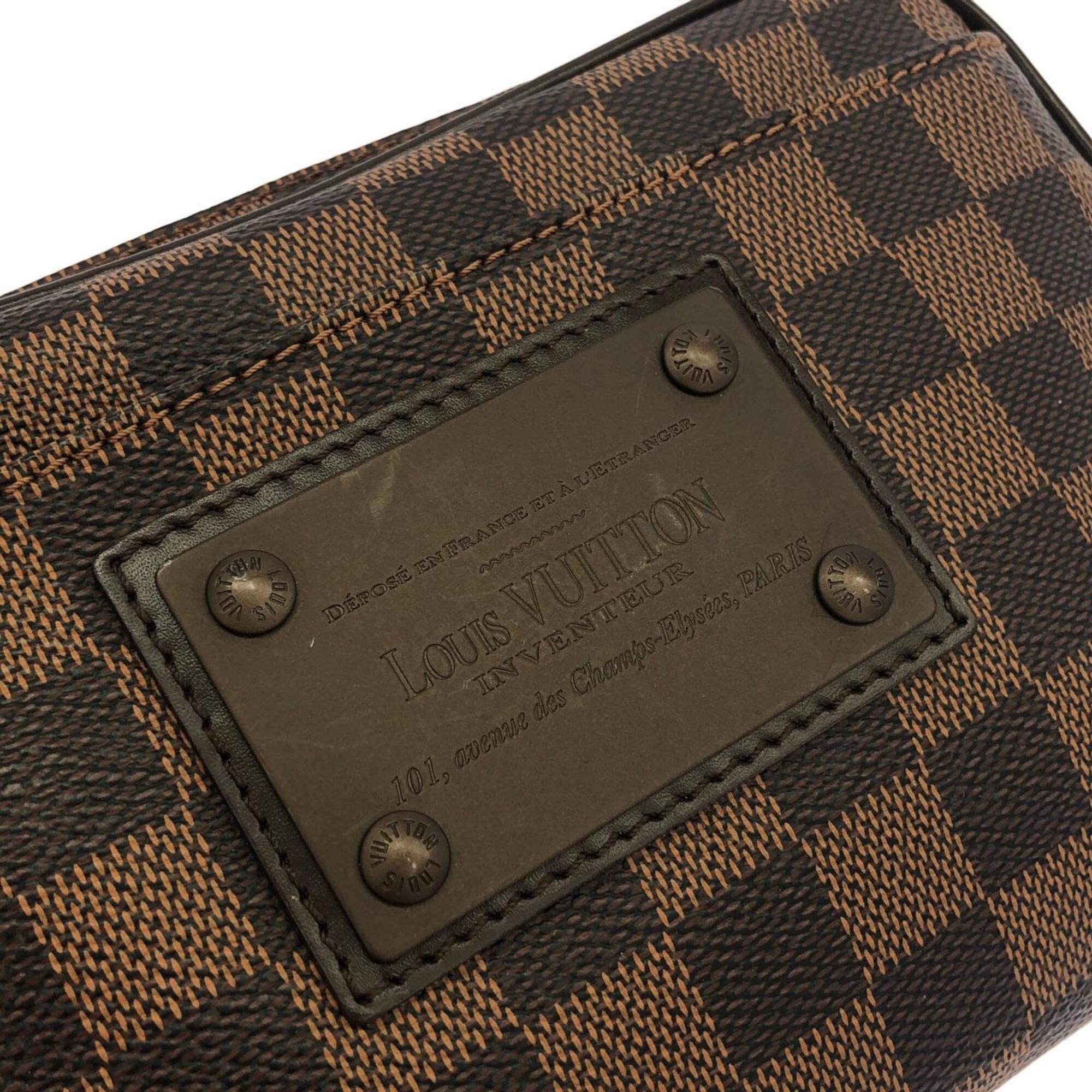 Louis Vuitton Ebene Coated Canvas Shoulder Bag (Pre-Owned)