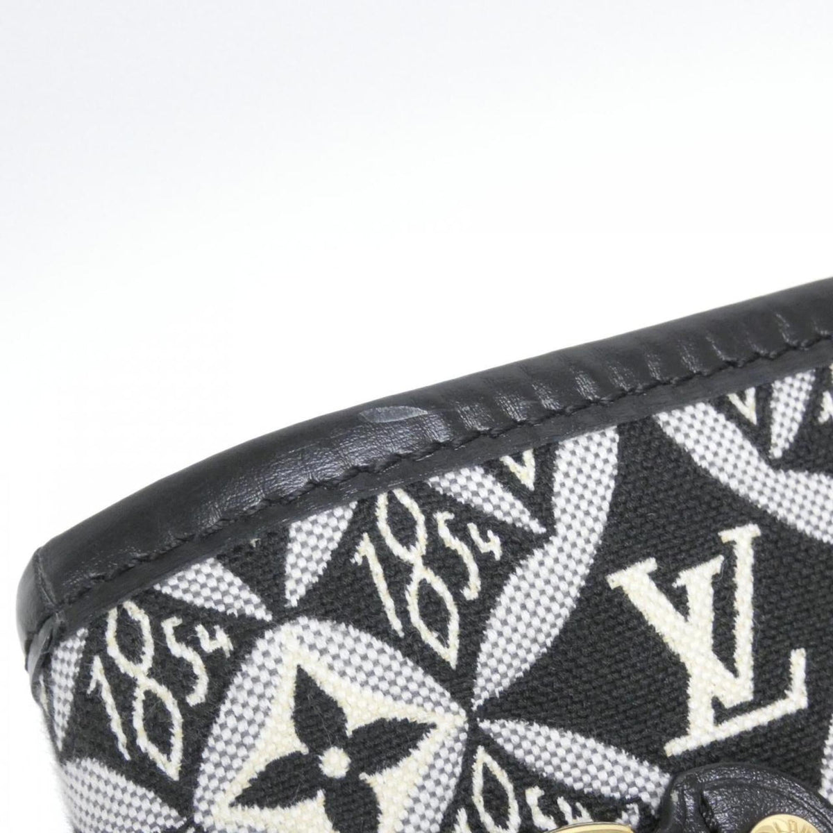 Louis Vuitton Gray Gris Jacquard Handbag (Pre-Owned)
