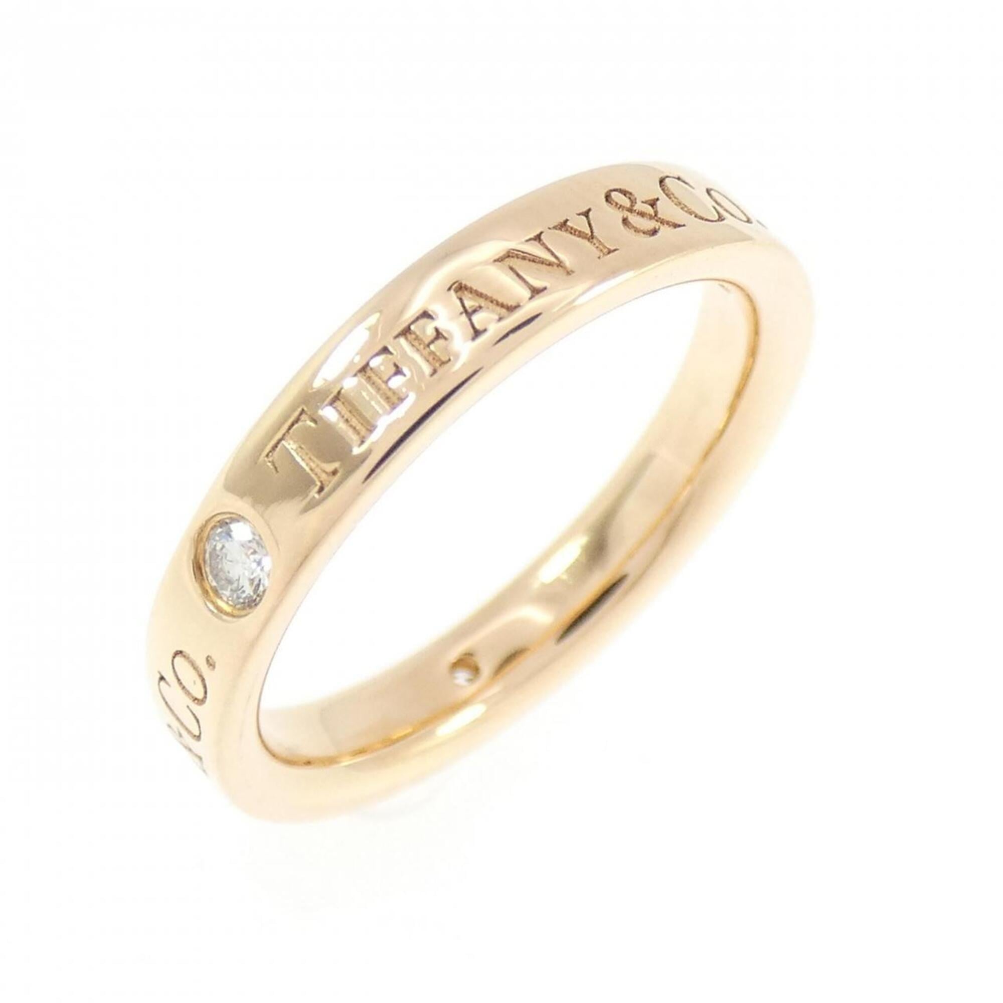 Tiffany Pink Gold (18K) Band Ring (Pre-Owned)