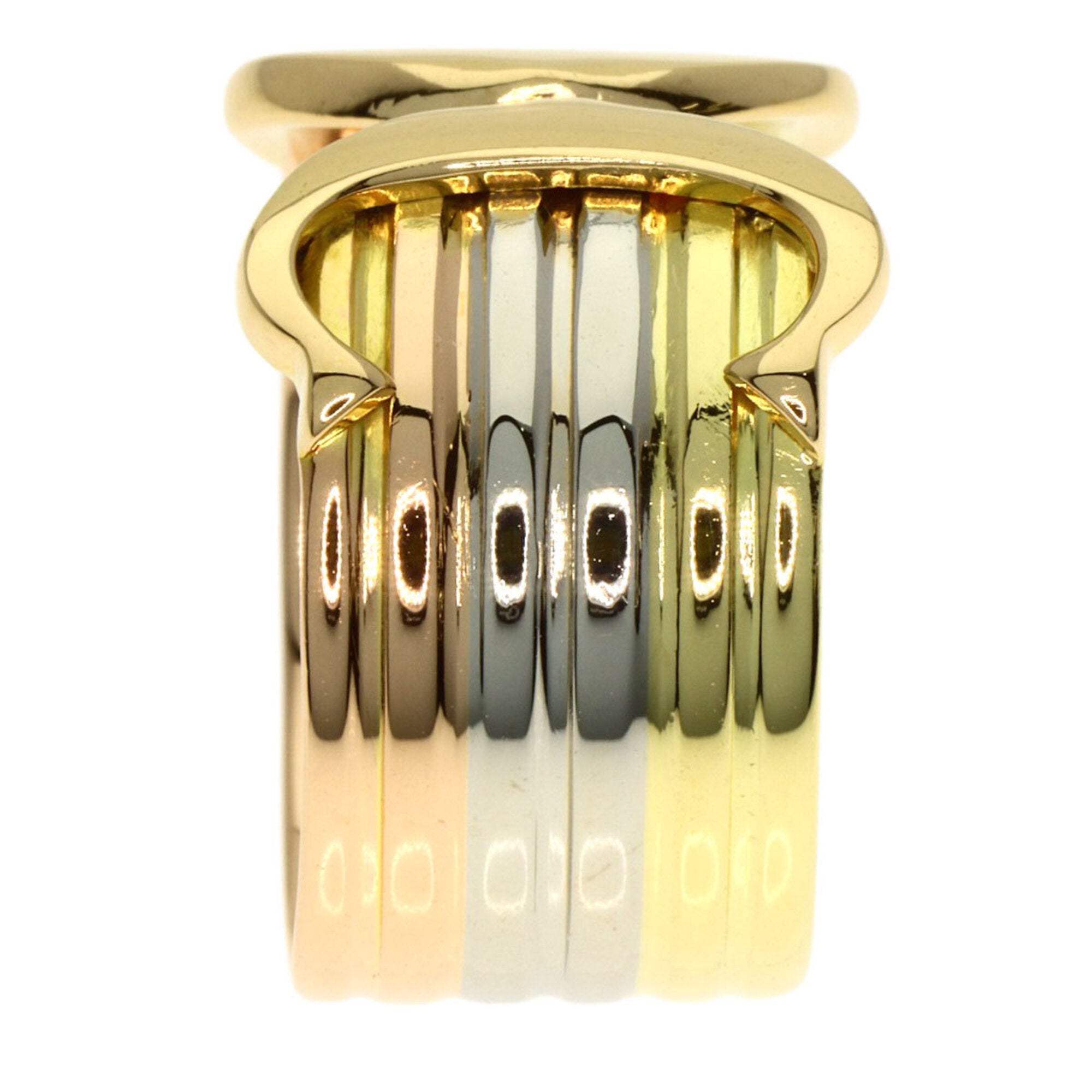 Cartier Yellow Gold (18K) Pink Gold (18K) White Gold (18K) Band Ring (Pre-Owned)