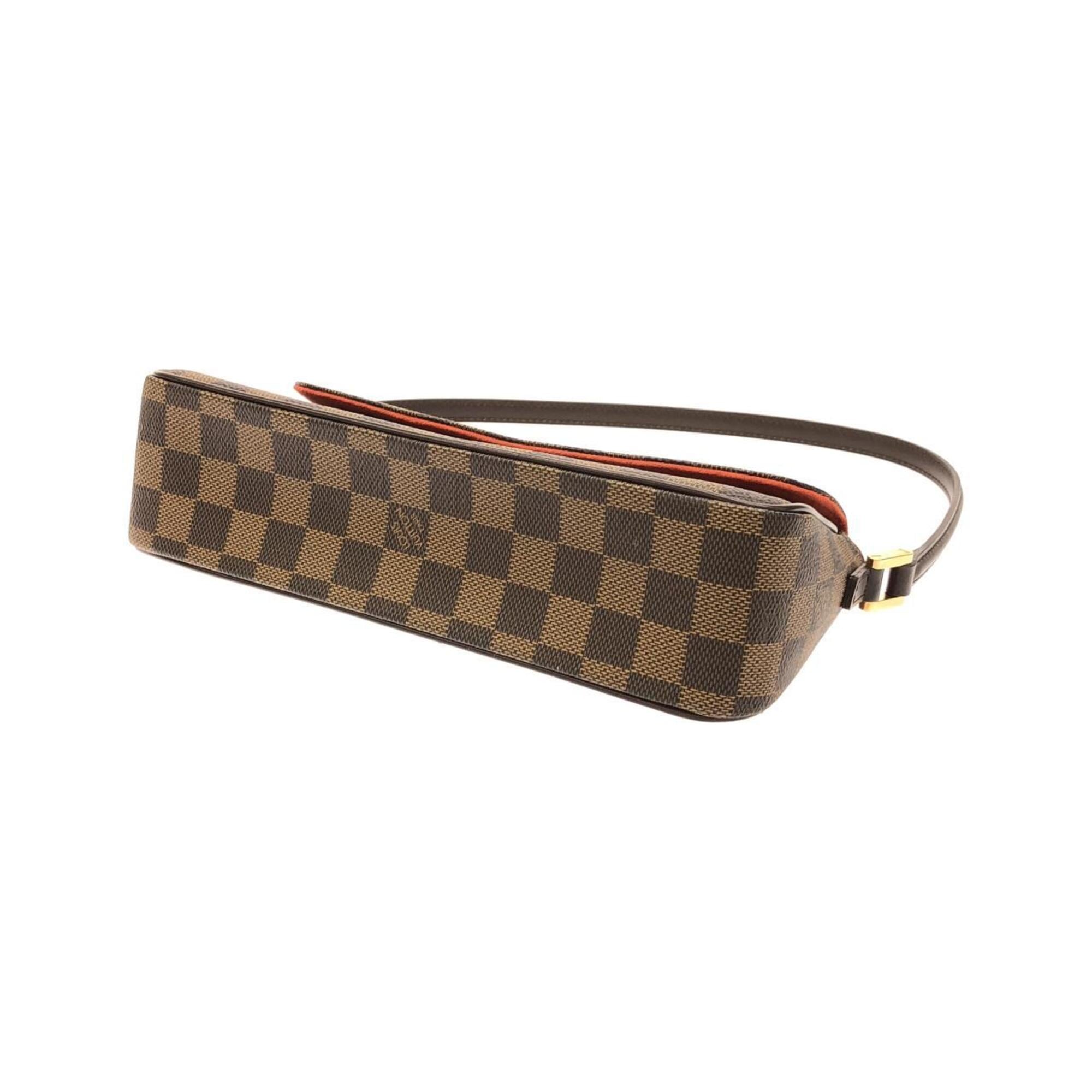 Louis Vuitton Damier Canvas Ebene Coated Canvas Shoulder Bag (Pre-Owned)