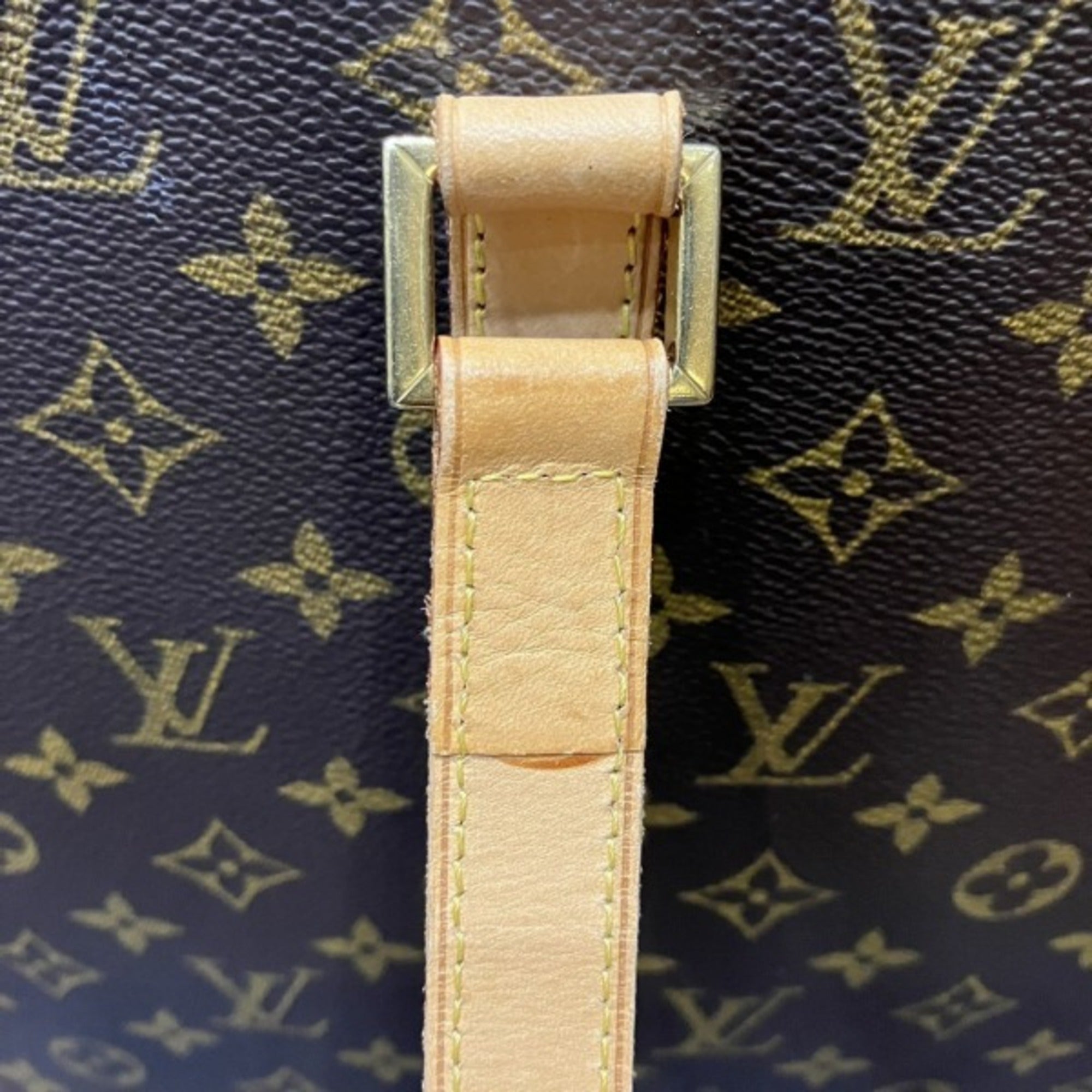 Louis Vuitton Brown Monogram Canvas Pvc Coated Canvas Handbag Tote Bag (Pre-Owned)