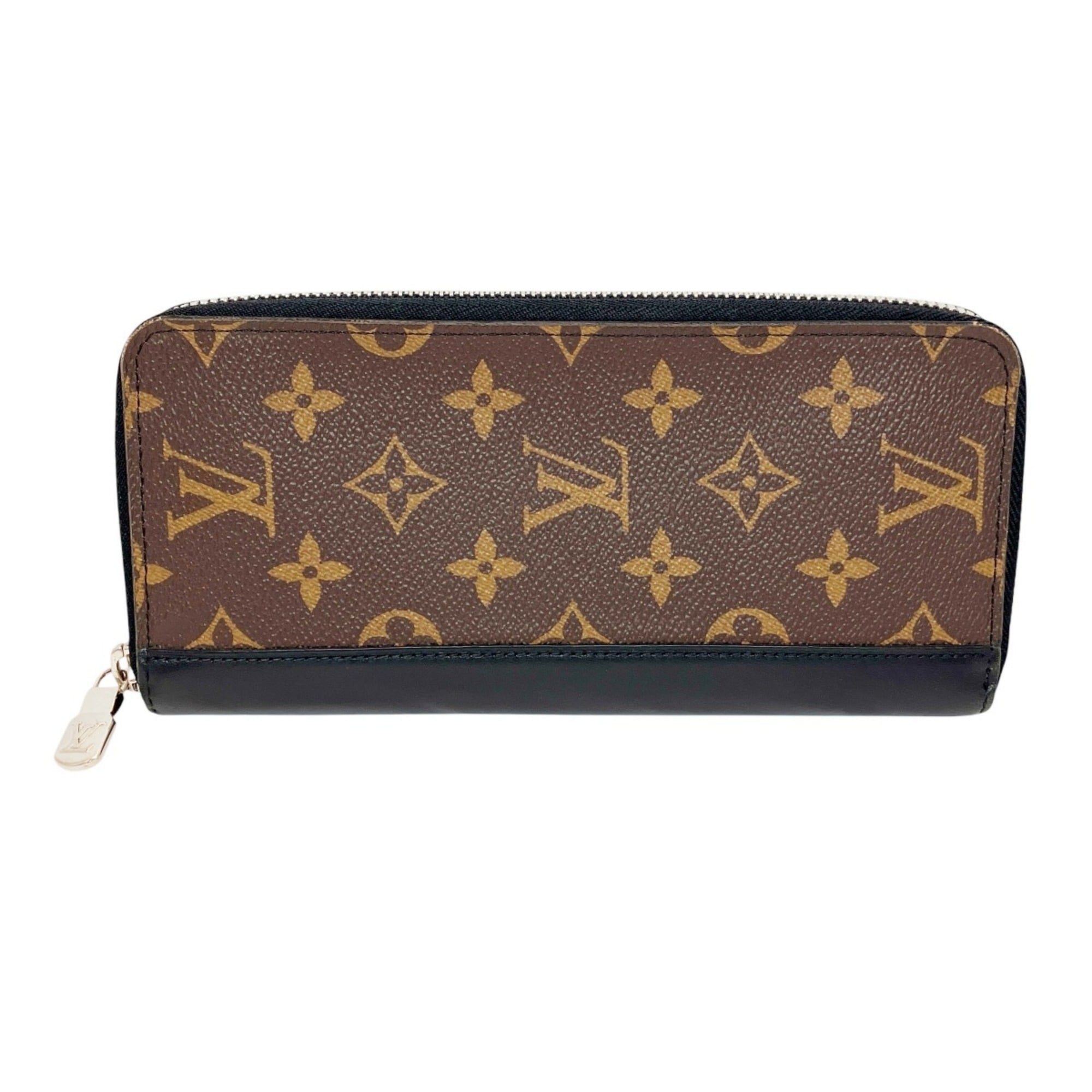 Louis Vuitton Brown Monogram Monogram Canvas Leather Long Wallet (Bi-Fold) (Pre-Owned)