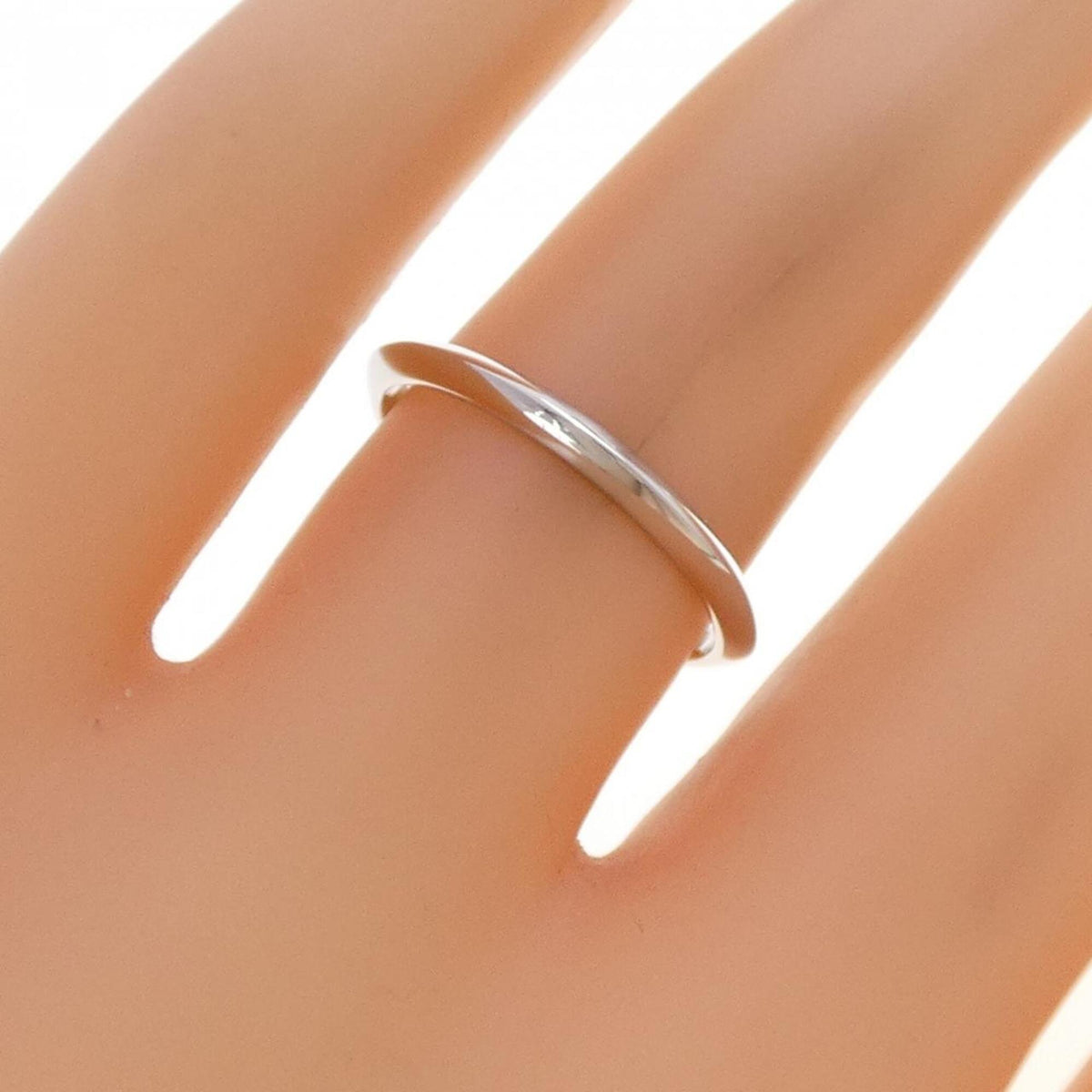 Tiffany Platinum 950 Band Ring (Pre-Owned)
