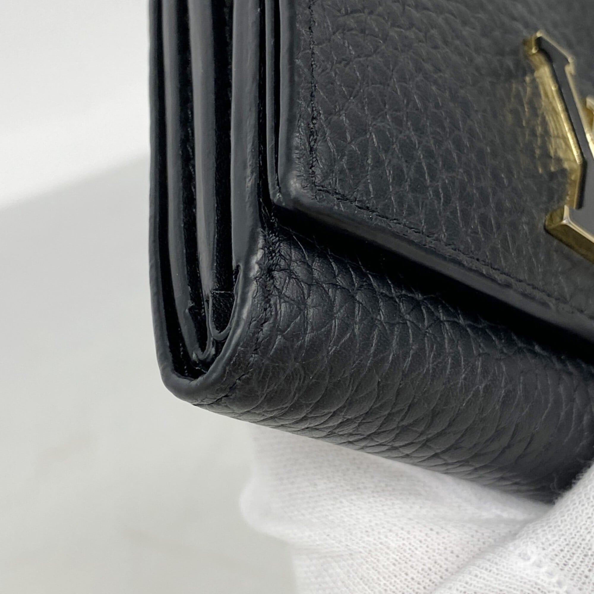 Louis Vuitton Noir Wallet (Bi-Fold) (Pre-Owned)