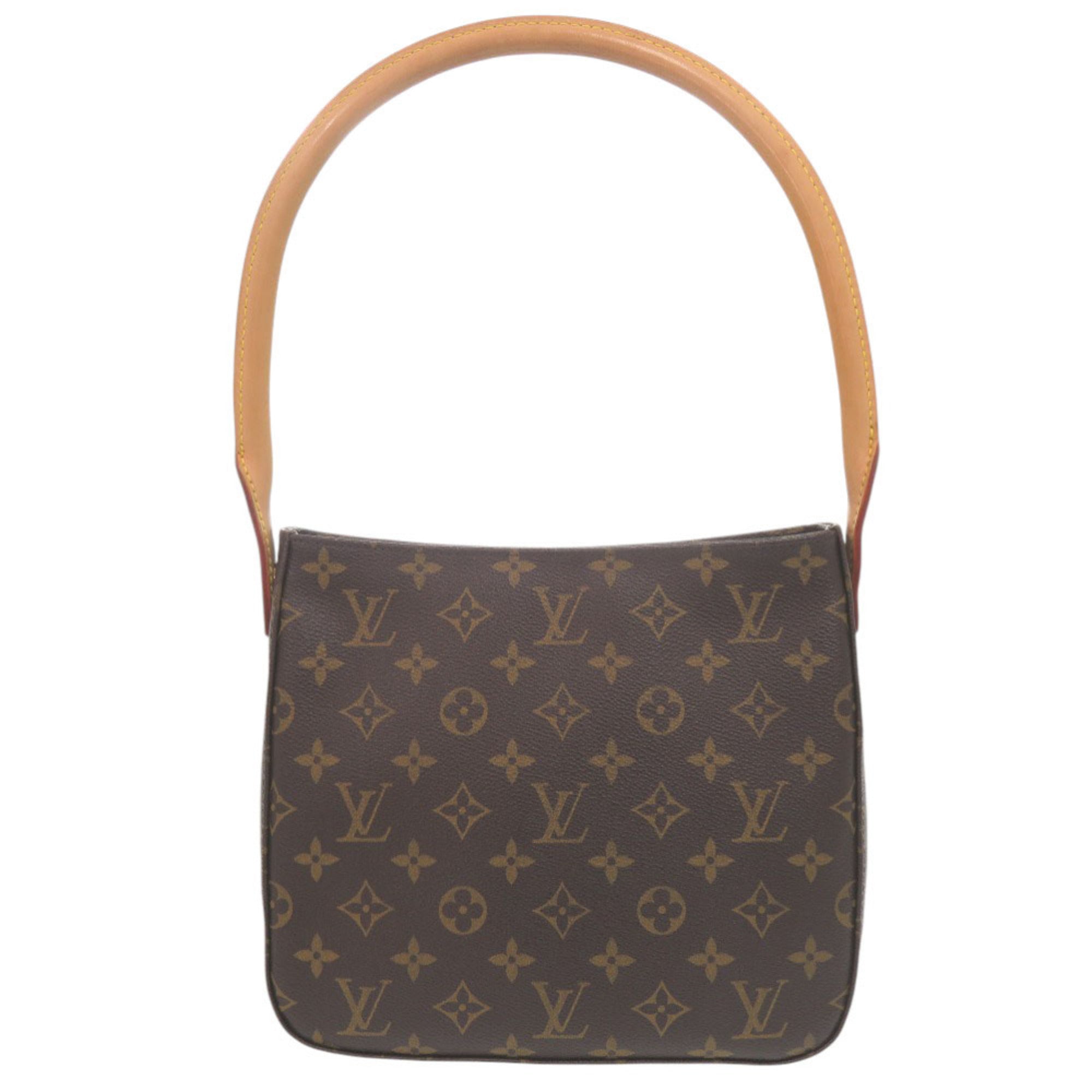 Louis Vuitton Brown Monogram Canvas Pvc Coated Canvas Leather Shoulder Bag (Pre-Owned)