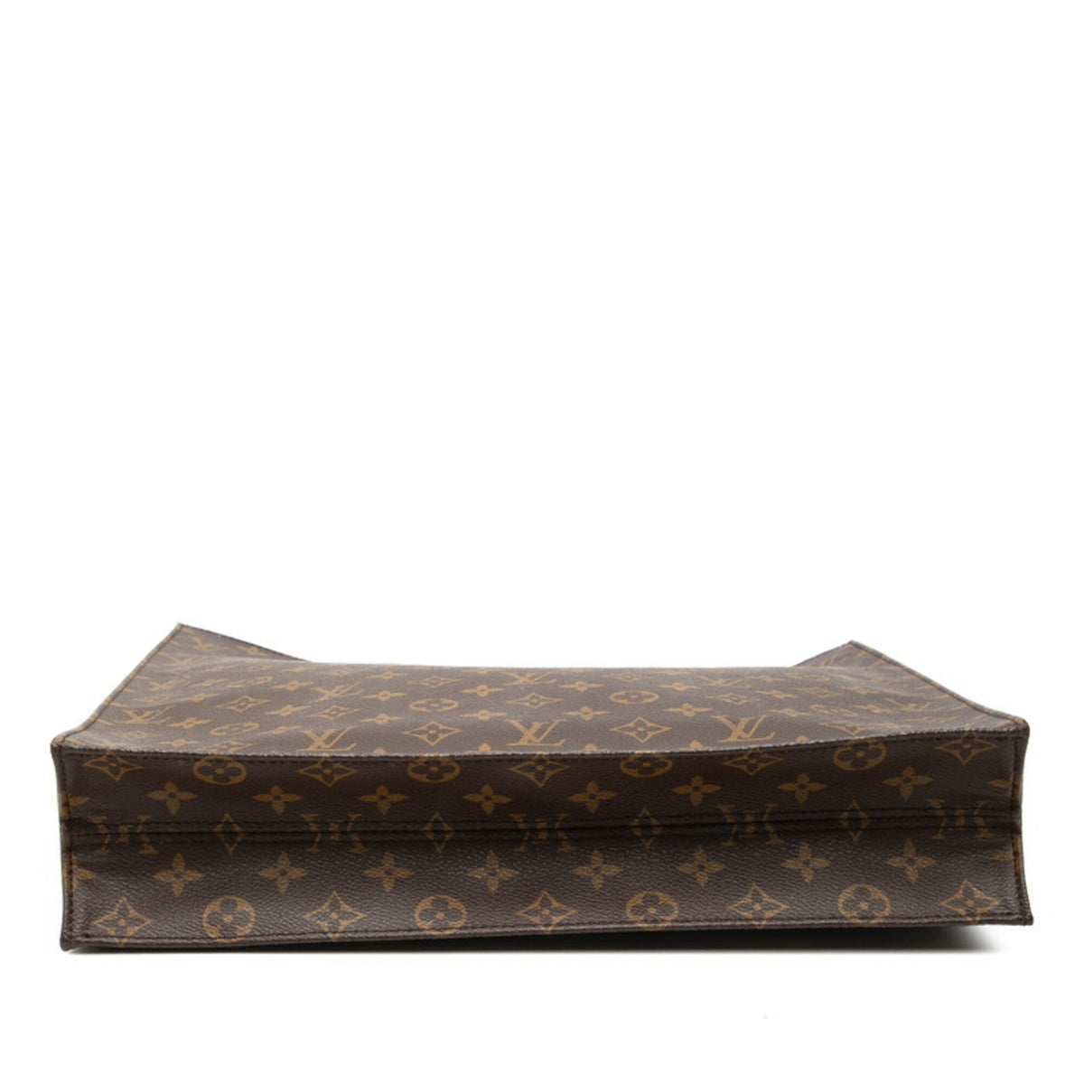 Louis Vuitton Monogram Brown Pvc Leather Handbag Tote Bag (Pre-Owned)