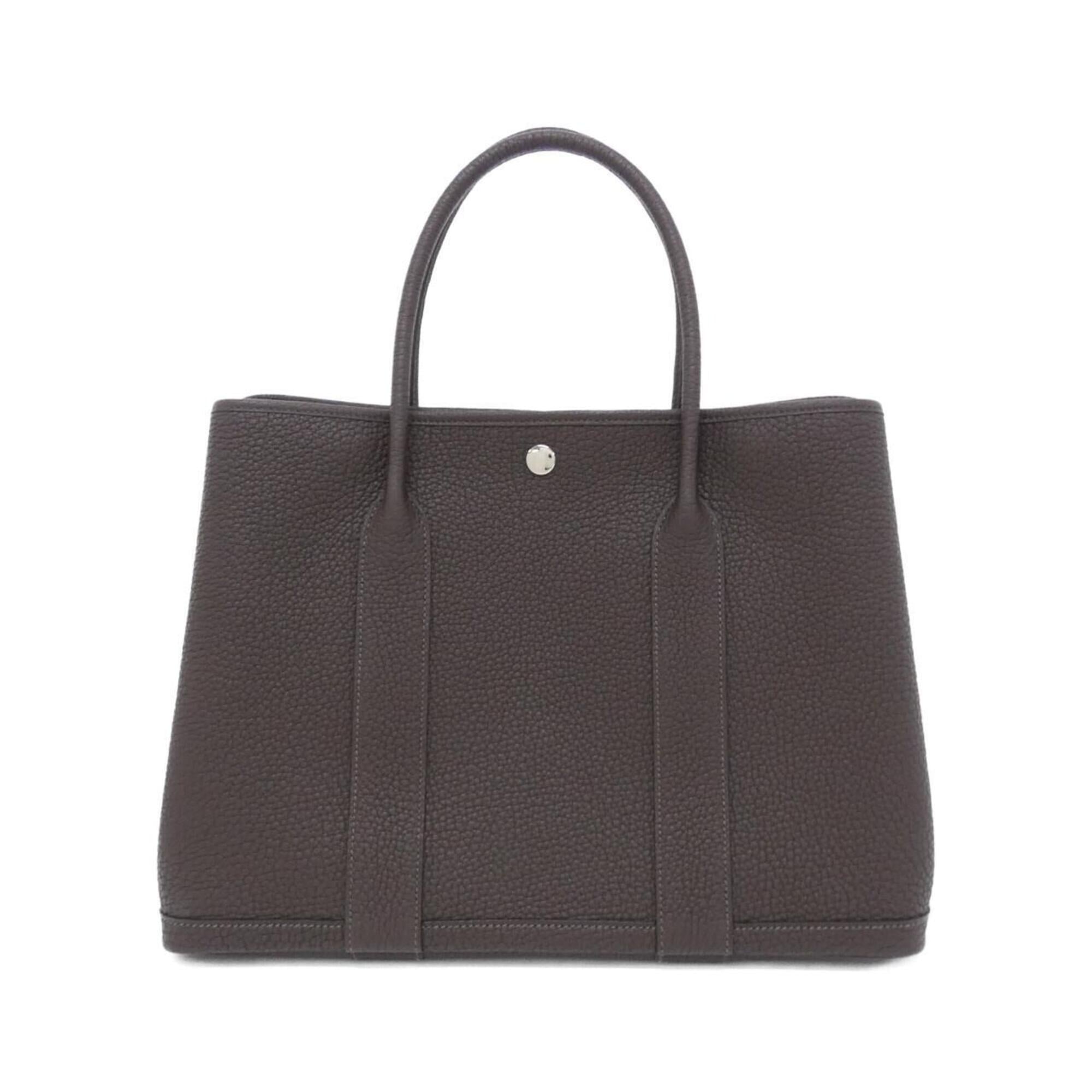 Hermes Chocolat Negonda Leather Handbag (Pre-Owned)