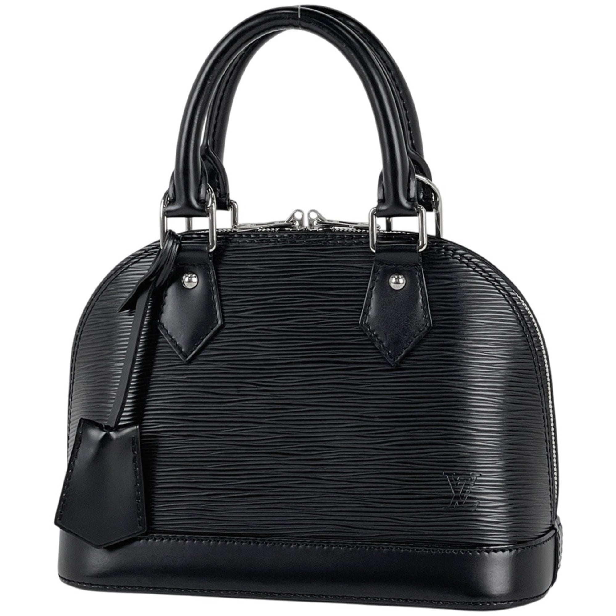 Louis Vuitton Black Noir Epi Leather Handbag (Pre-Owned)
