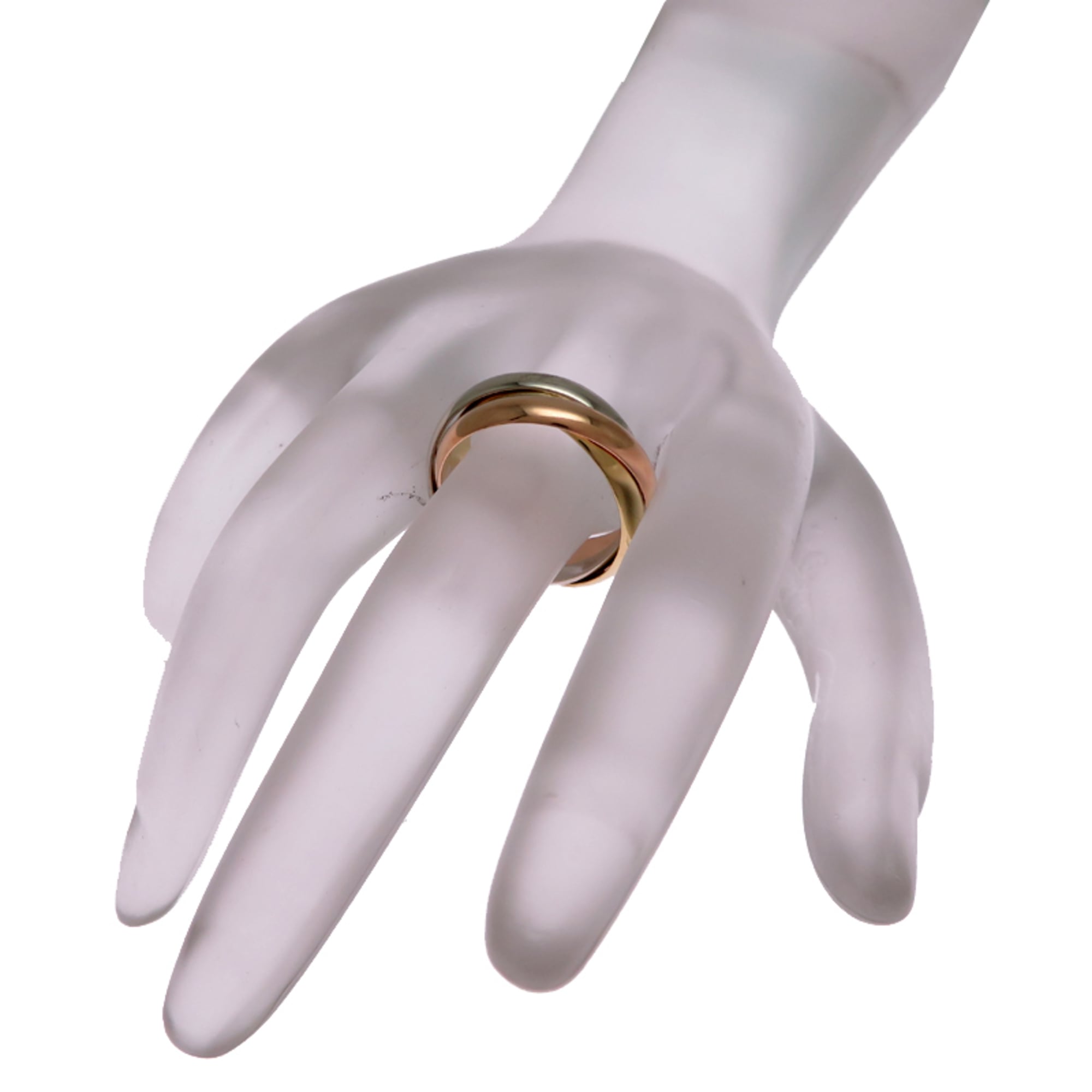 Cartier Yellow Gold (18K) Pink Gold (18K) White Gold (18K) Band Ring (Pre-Owned)